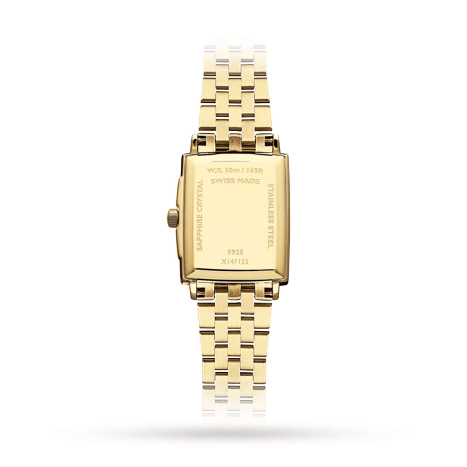 Replica Raymond Weil Toccata Champagne Dial - Ladies Rectangular details 22.6mm 5925-P-00100