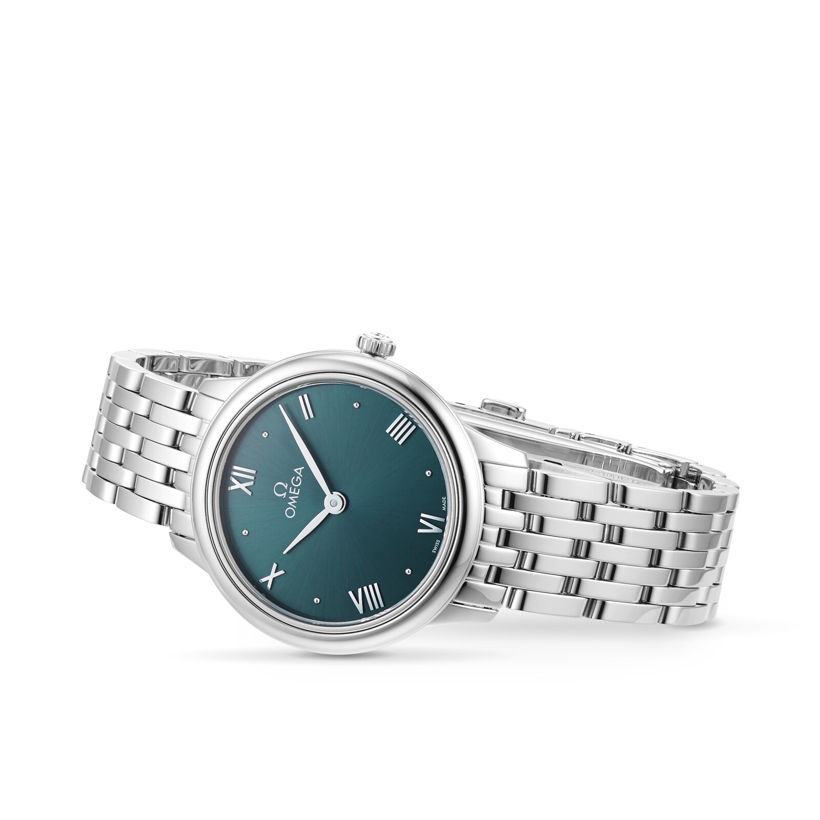 Replica Omega De Ville Prestige Quartz 27.5mm Ladies details Green O43410286010001 2 Replica Omega De Ville Prestige Quartz 27.5mm Ladies details Green O43410286010001