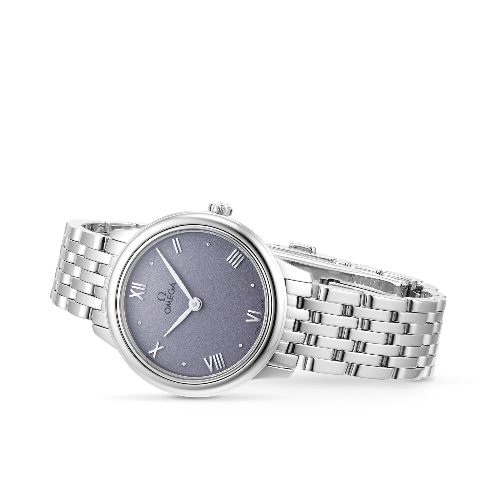 Replica Omega De Ville Prestige Quartz 27.5mm Ladies details Purple O43410286003001 2 Replica Omega De Ville Prestige Quartz 27.5mm Ladies details Purple O43410286003001