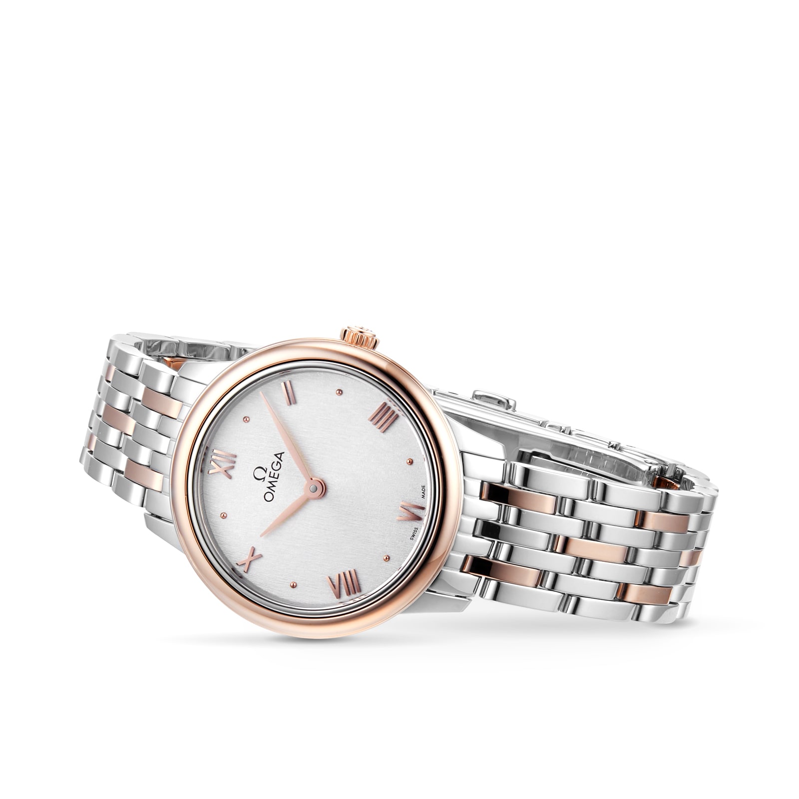 Replica Omega De Ville Prestige Quartz 27.5mm Ladies details Silver O43420286002001 2 Replica Omega De Ville Prestige Quartz 27.5mm Ladies details Silver O43420286002001