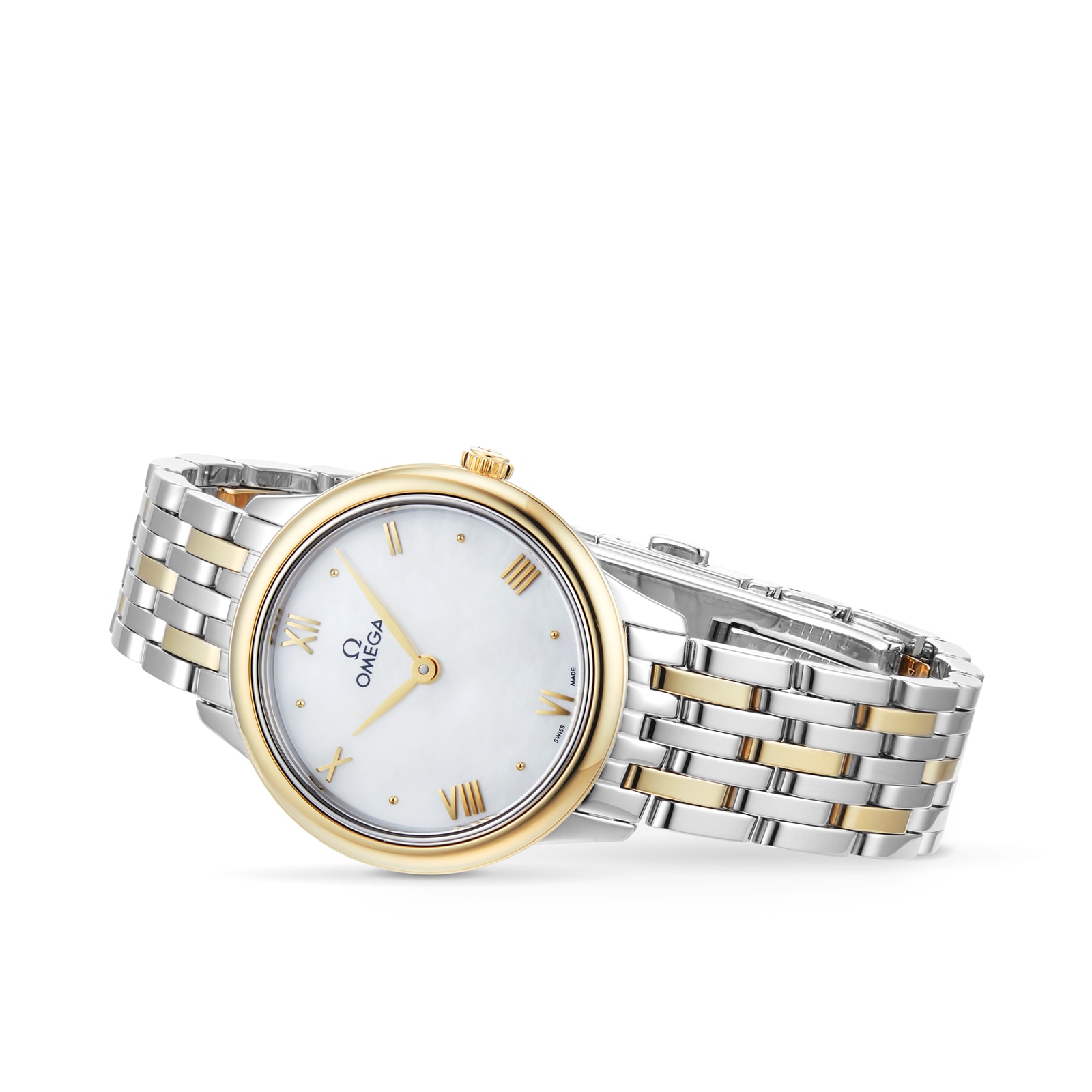 Replica Omega De Ville Prestige Quartz 27.5mm Ladies details White O43420286005001 2 Replica Omega De Ville Prestige Quartz 27.5mm Ladies details White O43420286005001