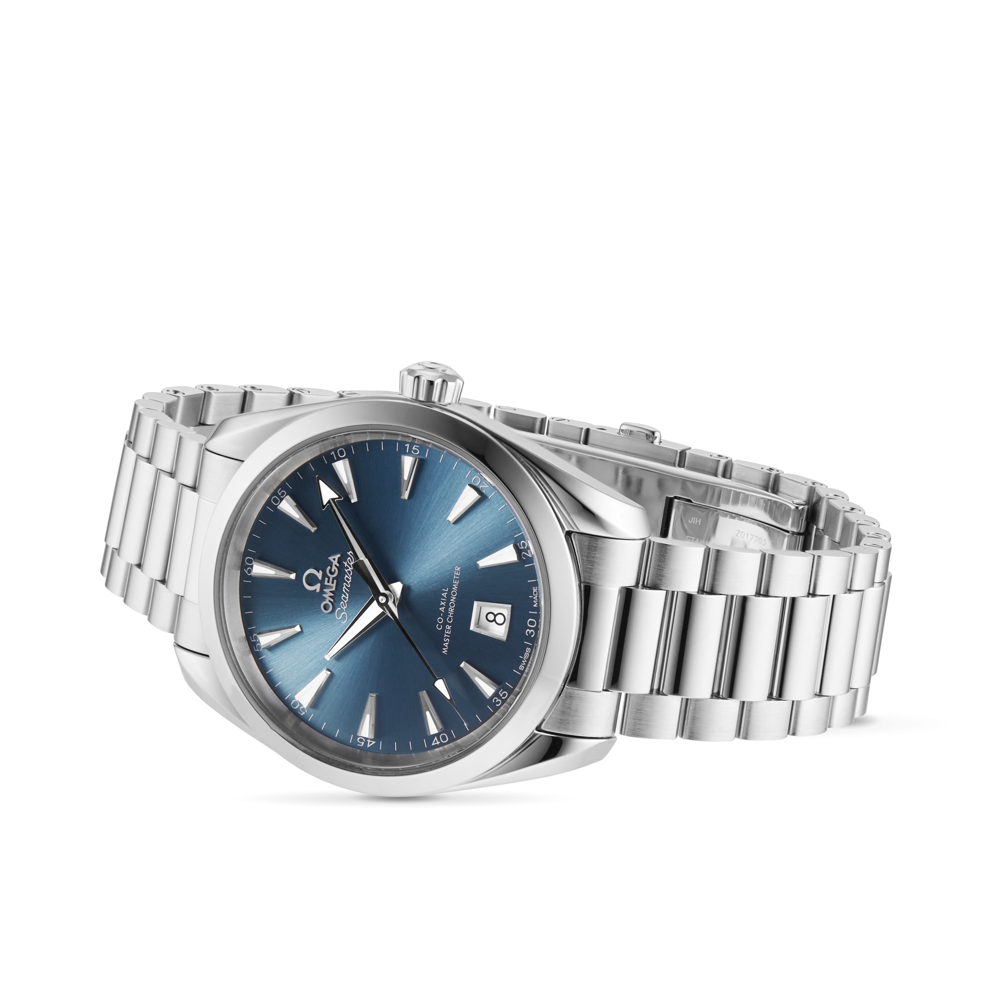 Replica Omega Seamaster Aqua Terra 150m Co-Axial Master Chronometer 38mm Ladies details Blue O22010382003003 2 Replica Omega Seamaster Aqua Terra 150m Co-Axial Master Chronometer 38mm Ladies details Blue O22010382003003