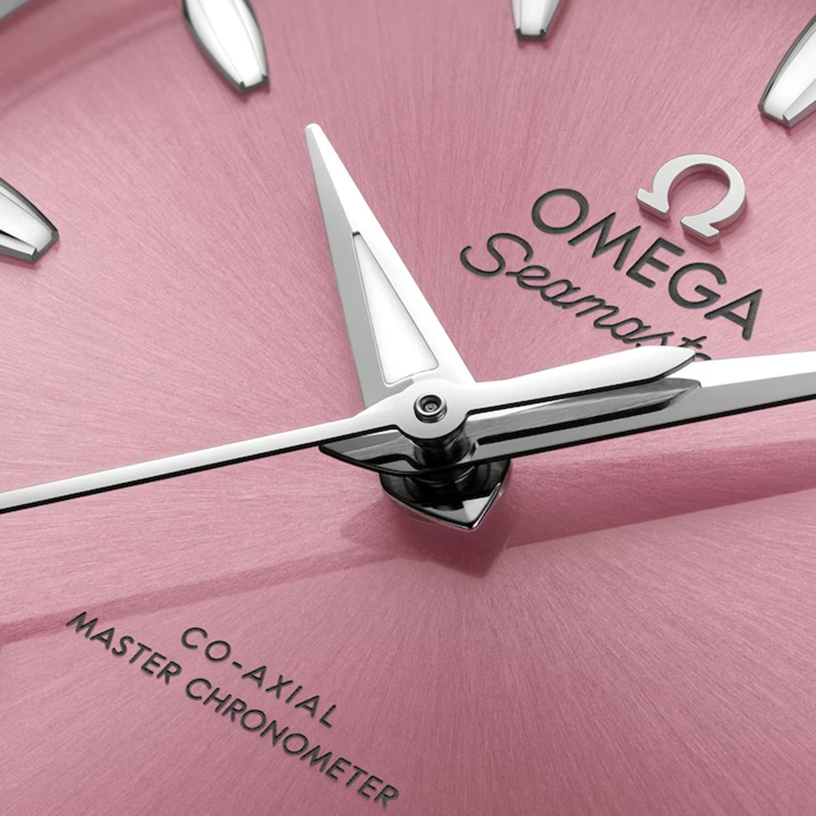 Replica Omega Seamaster Aqua Terra 150m Co-Axial Master Chronometer 34mm Ladies details Pink O22010342010003