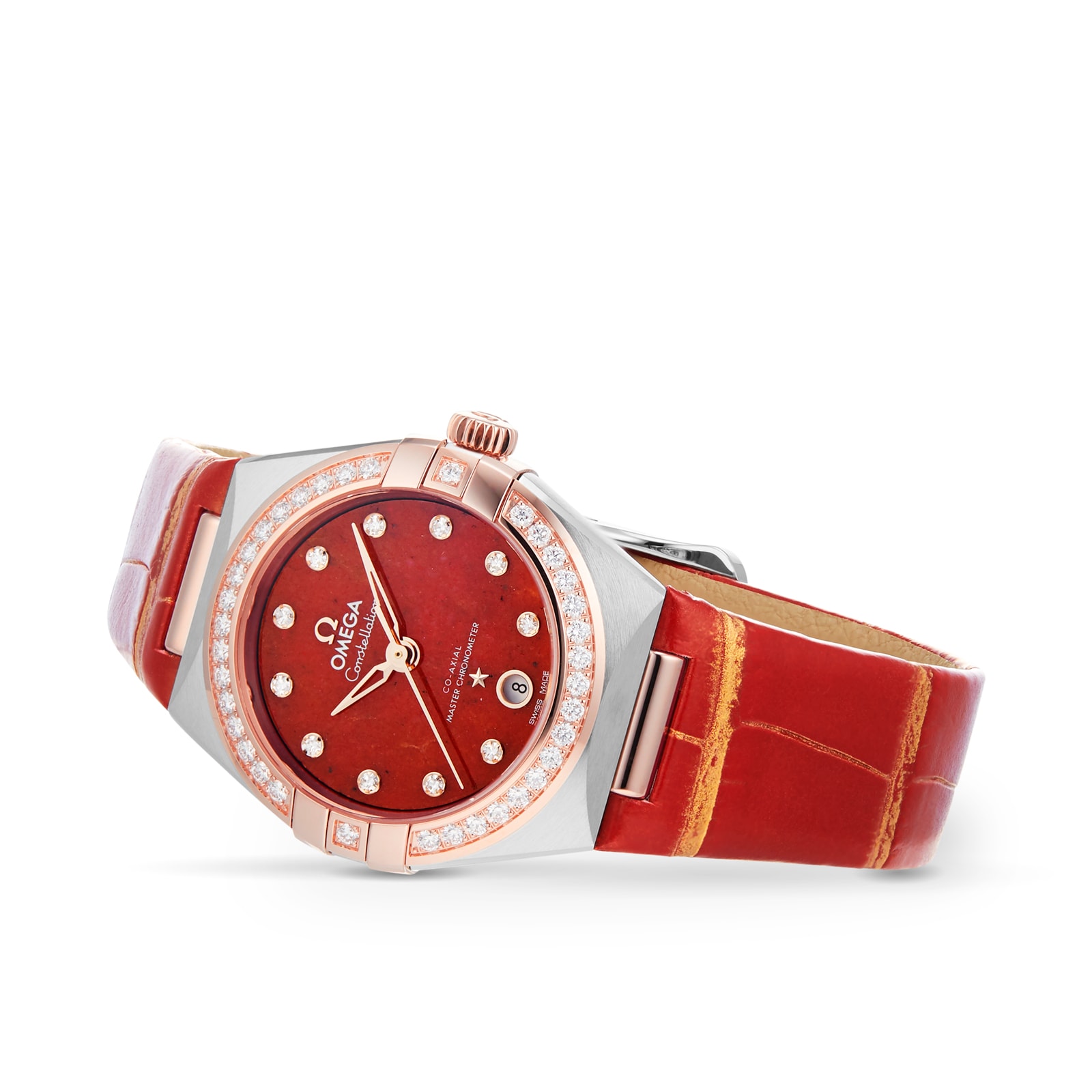 Replica Omega Constellation Co-Axial Master Chronometer 29mm Ladies details Red O13128292099002 2 Replica Omega Constellation Co-Axial Master Chronometer 29mm Ladies details Red O13128292099002