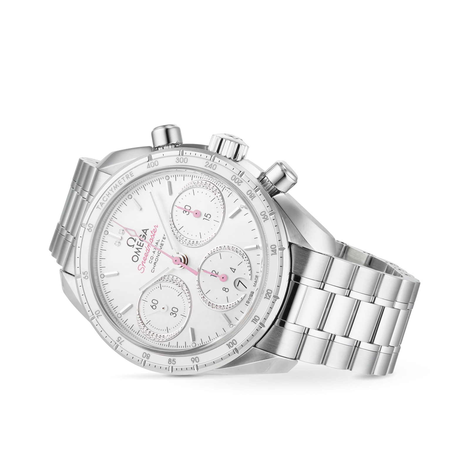 Replica Omega Speedmaster Co-Axial Chronometer Chronograph 38mm O32430385055001 2 Replica Omega Speedmaster Co-Axial Chronometer Chronograph 38mm O32430385055001