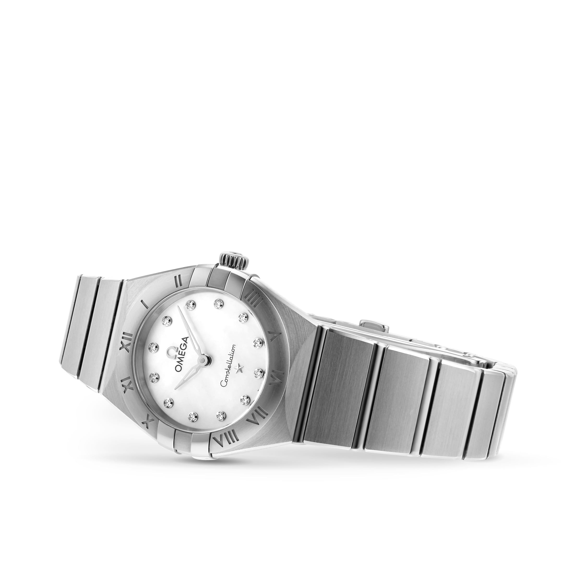 Replica Omega Constellation Manhattan 28mm Ladies details O13110286055001 2 Replica Omega Constellation Manhattan 28mm Ladies details O13110286055001