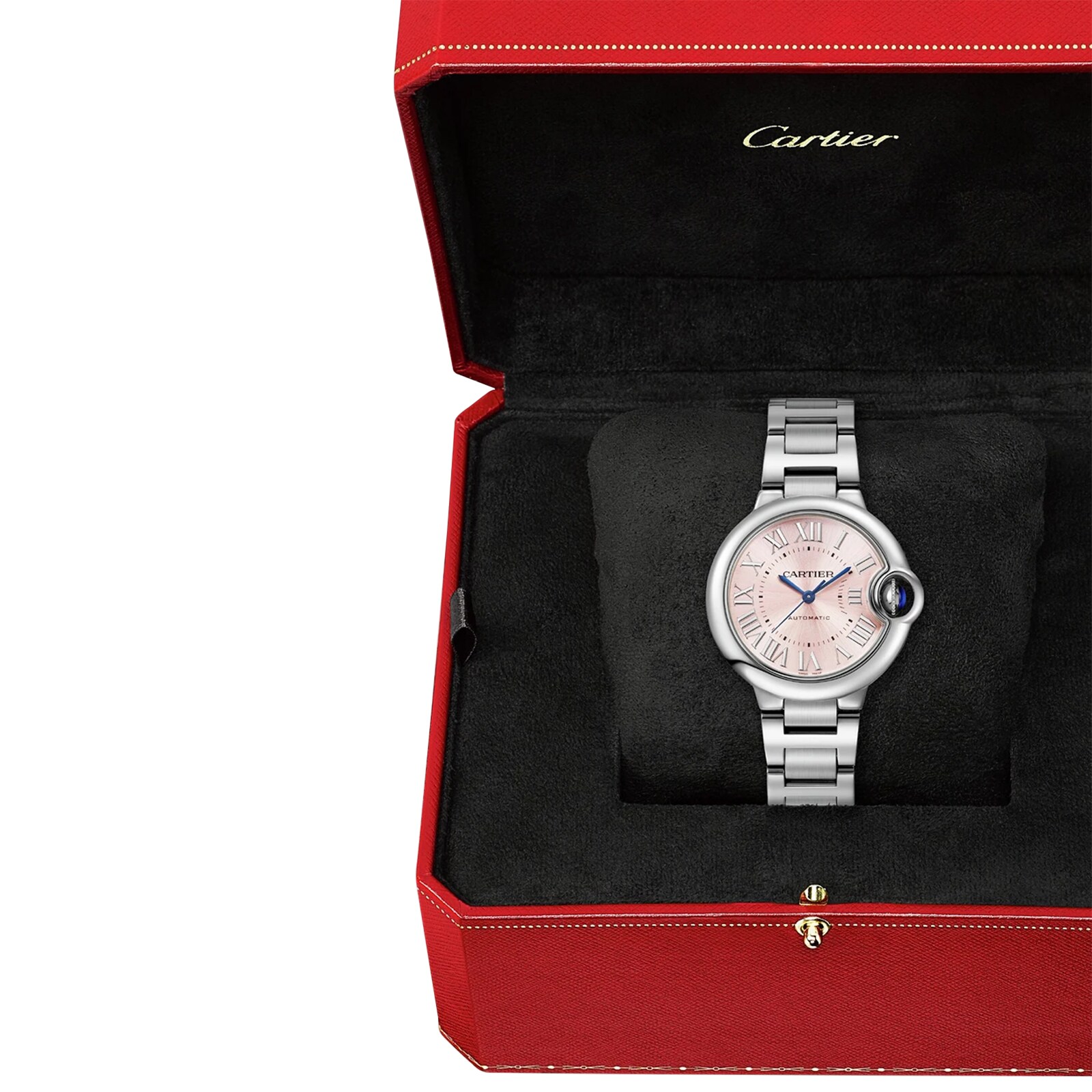 Replica Cartier Ballon Bleu de Cartier details 33 mm automatic WSBB0068