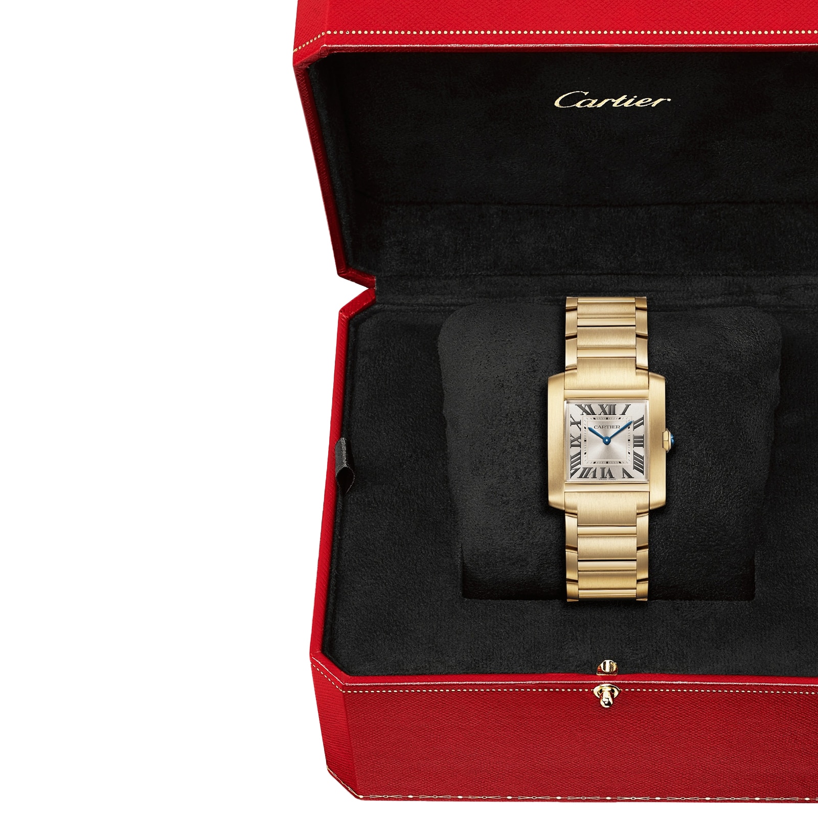 Replica Cartier Tank Francaise details Medium Model Quartz Movement Yellow Gold WGTA0113 2 Replica Cartier Tank Francaise details Medium Model Quartz Movement Yellow Gold WGTA0113