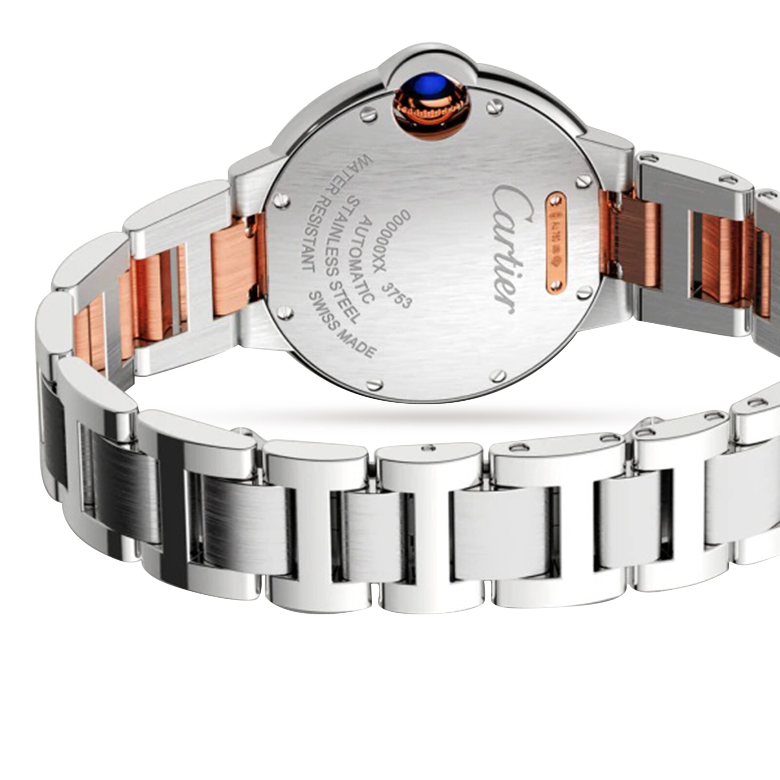 Replica Cartier Ballon Bleu De Cartier details 33mm Mechanical Movement With Automatic Winding Steel Rose Gold W3BB0023 2 Replica Cartier Ballon Bleu De Cartier details 33mm Mechanical Movement With Automatic Winding Steel Rose Gold W3BB0023