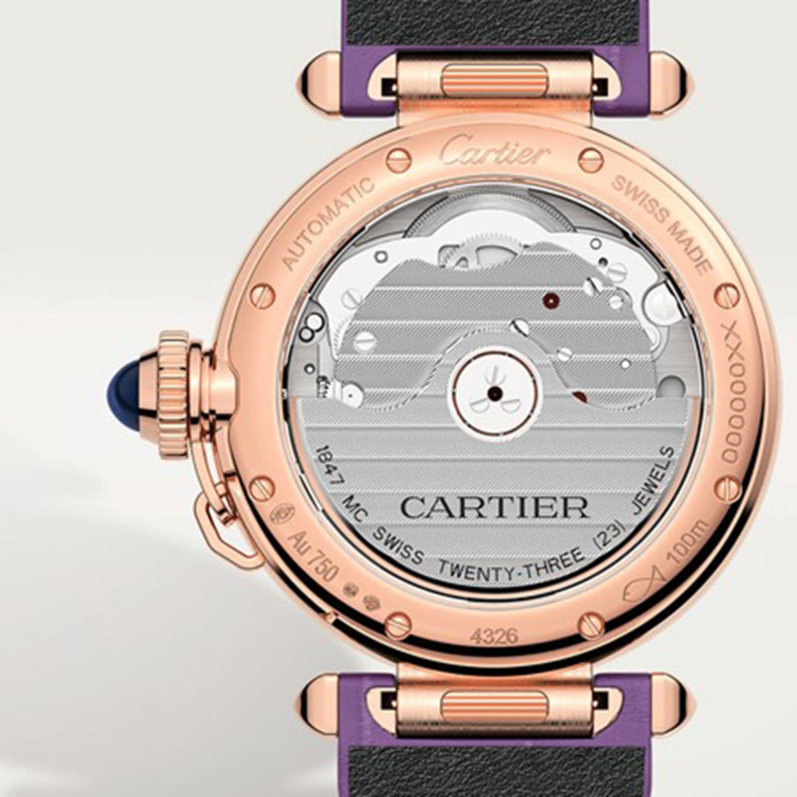 Replica Cartier Pasha De Cartier details 35 Mm Mechanical Movement With Automatic Winding WJPA0012 2 Replica Cartier Pasha De Cartier details 35 Mm Mechanical Movement With Automatic Winding WJPA0012