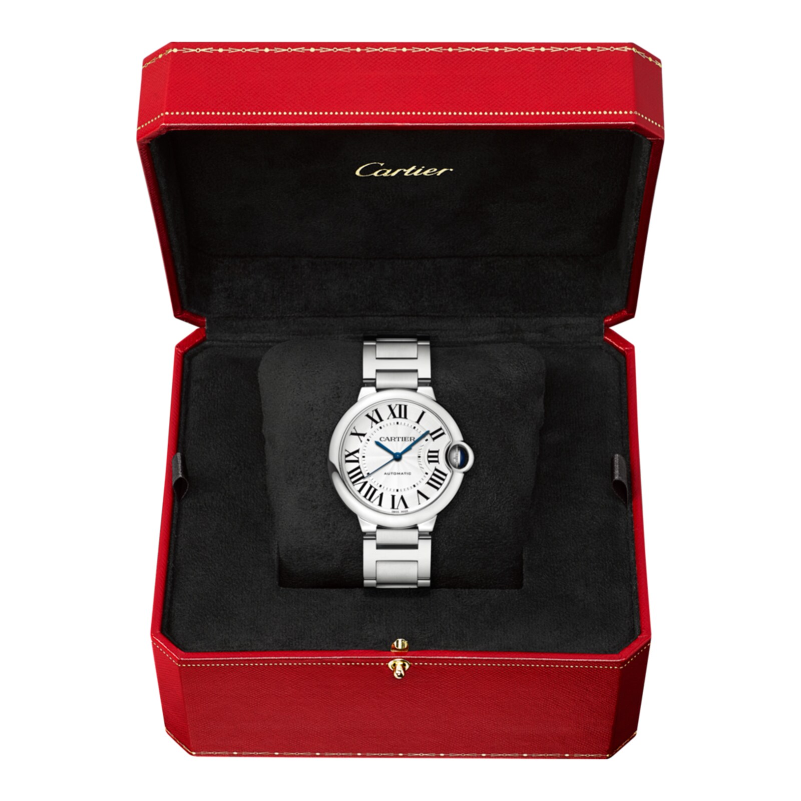 Replica Cartier Ballon Bleu De Cartier details 36mm Automatic Movement Steel WSBB0048 2 Replica Cartier Ballon Bleu De Cartier details 36mm Automatic Movement Steel WSBB0048
