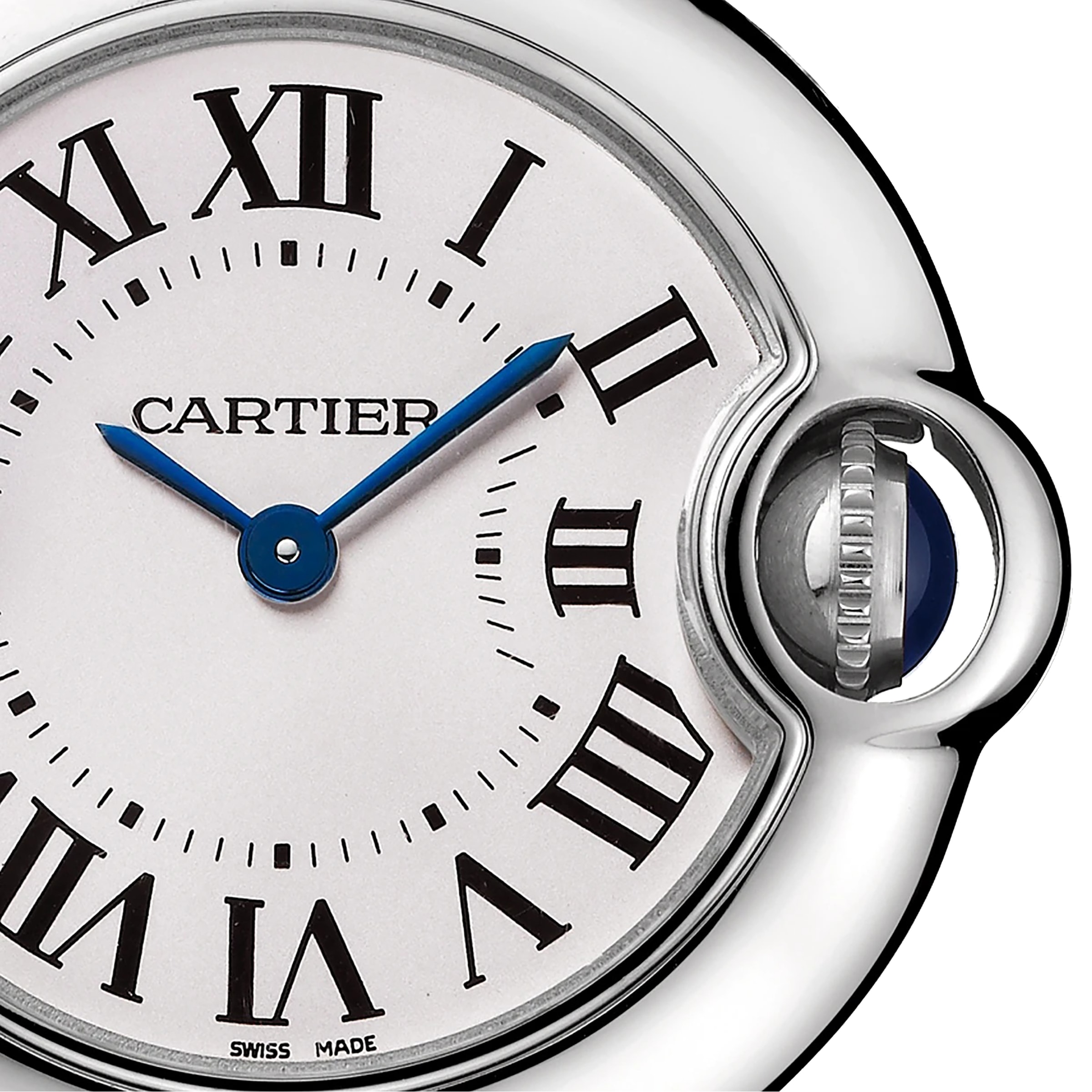 Replica Cartier Ballon Bleu De Cartier details 28mm Quartz Movement Steel W69010Z4 2 Replica Cartier Ballon Bleu De Cartier details 28mm Quartz Movement Steel W69010Z4