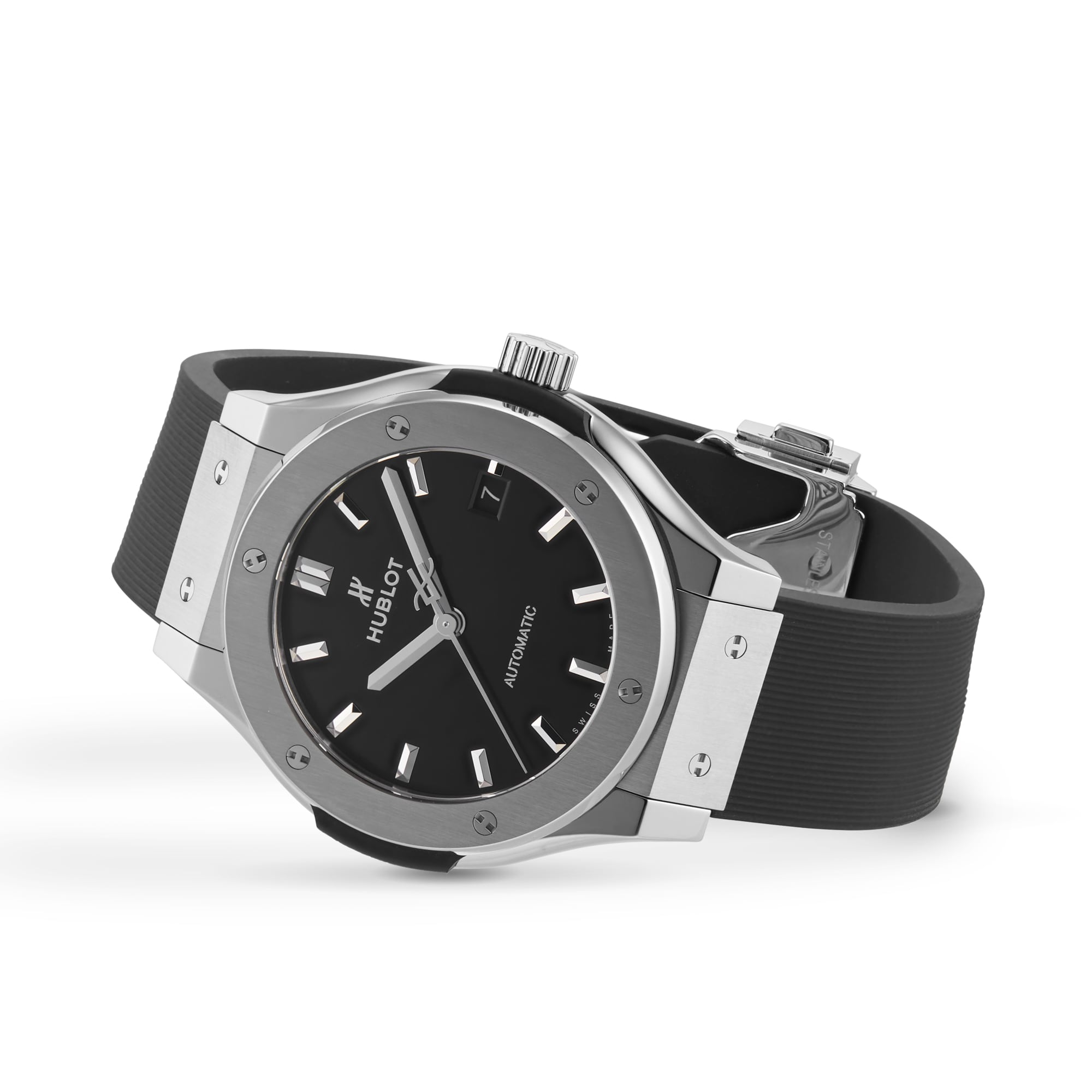 Replica Hublot Classic Fusion Titanium 38mm Ladies details 565.NX.1470.RX
