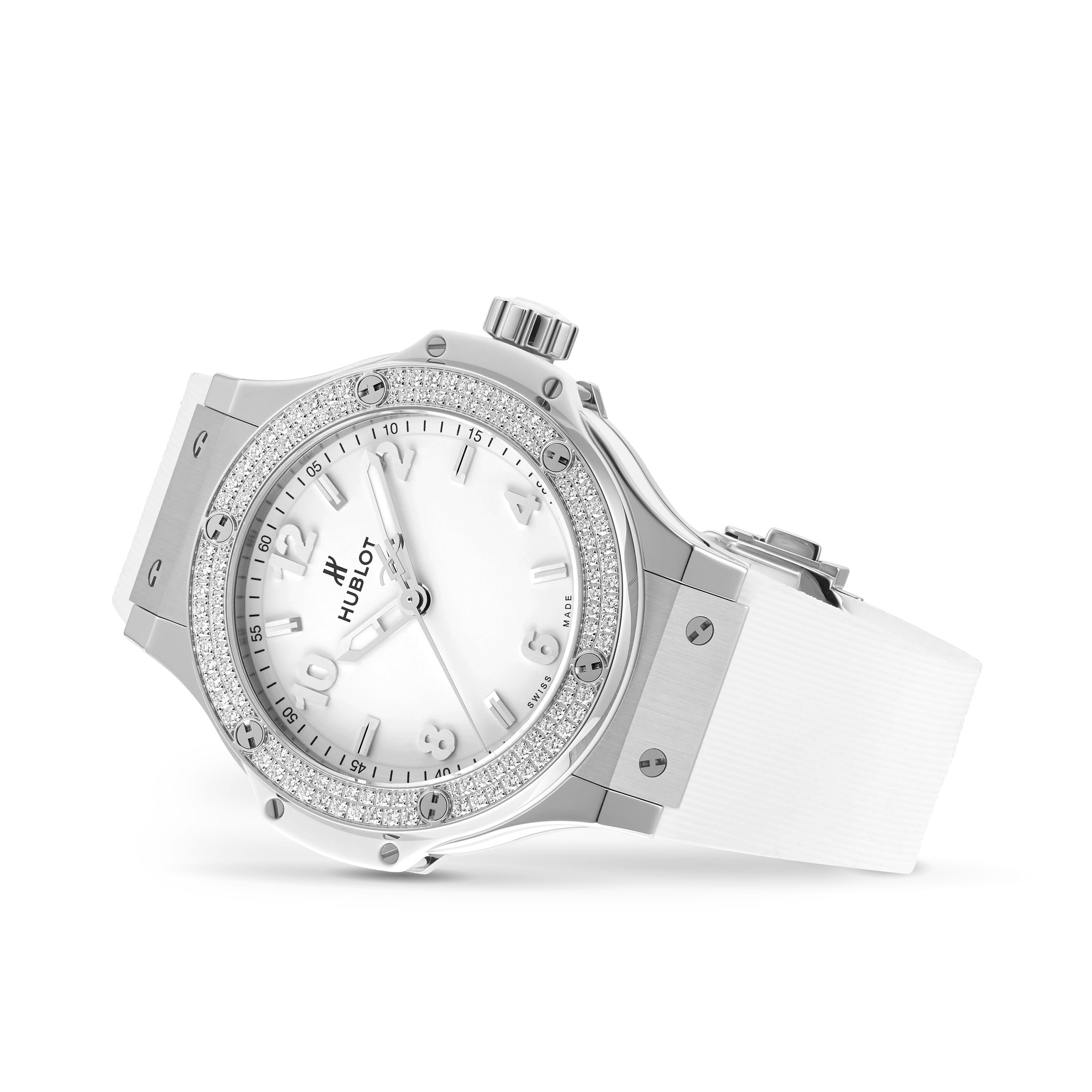 Replica Hublot Big Bang Steel White Diamonds 38mm 361.SE.2010.RW.1104 2 Replica Hublot Big Bang Steel White Diamonds 38mm 361.SE.2010.RW.1104