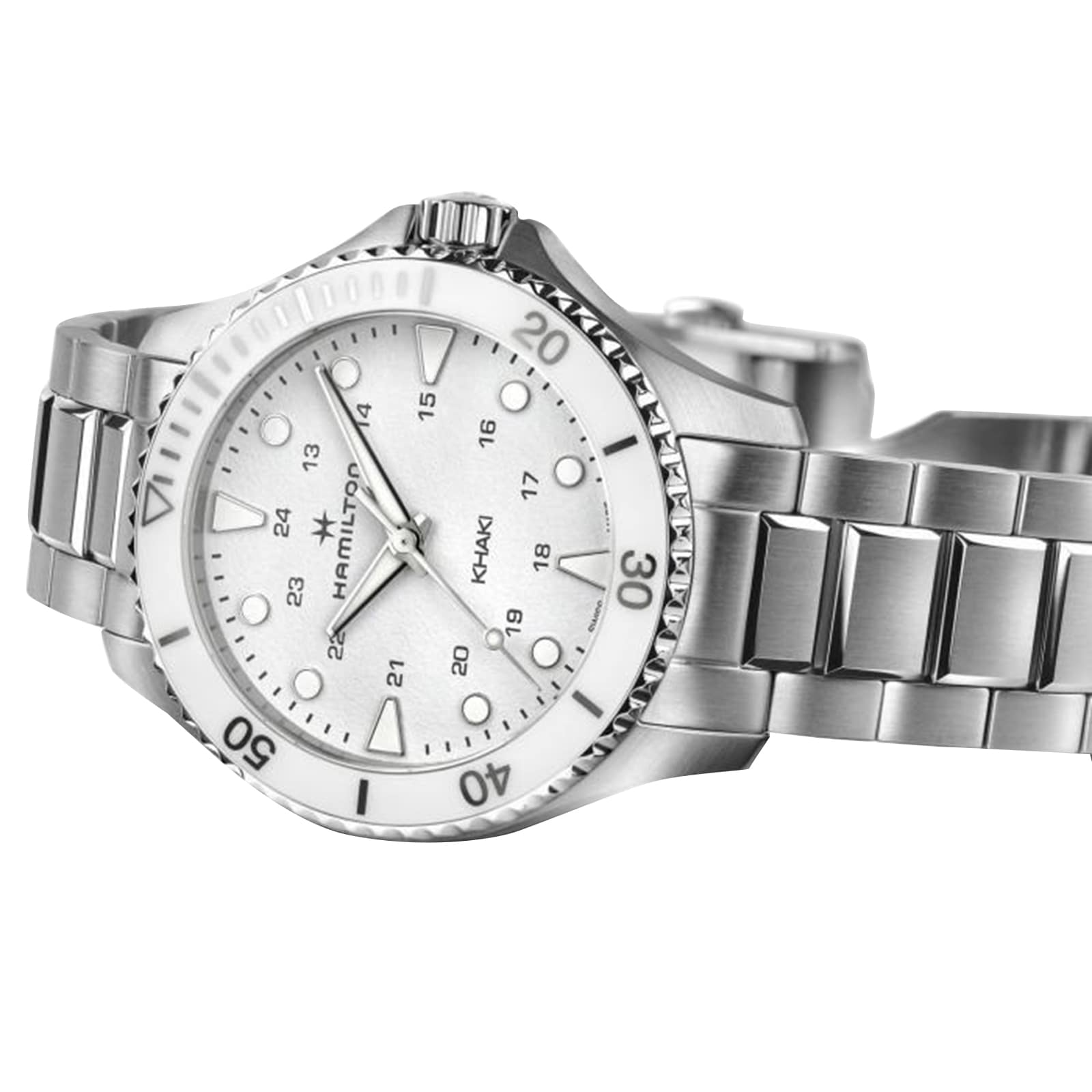 Replica Hamilton Khaki Navy Scuba 37mm Ladies details H82221110