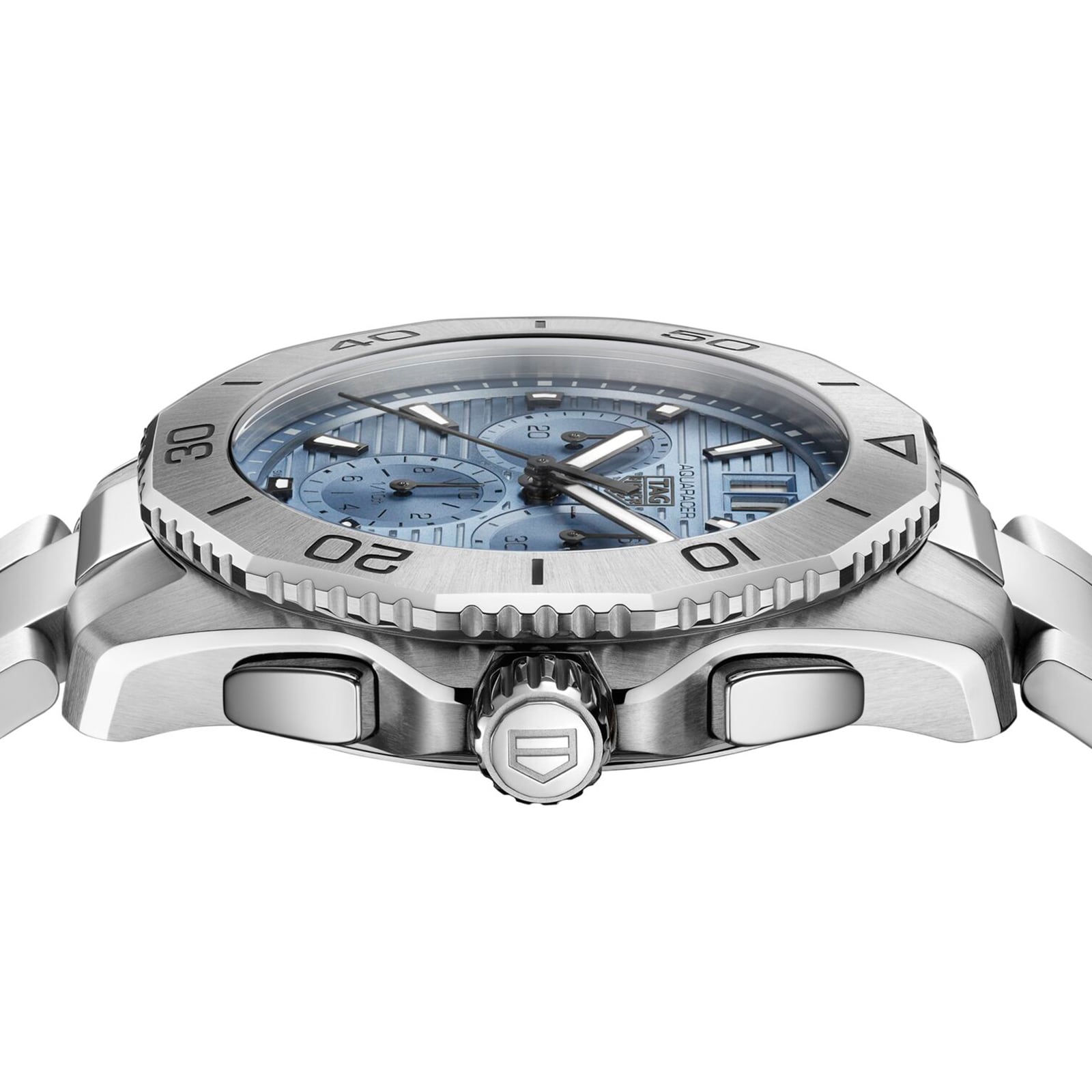 Replica TAG Heuer Aquaracer Chronograph 40mm Mens details Blue CBP1112.BA0627