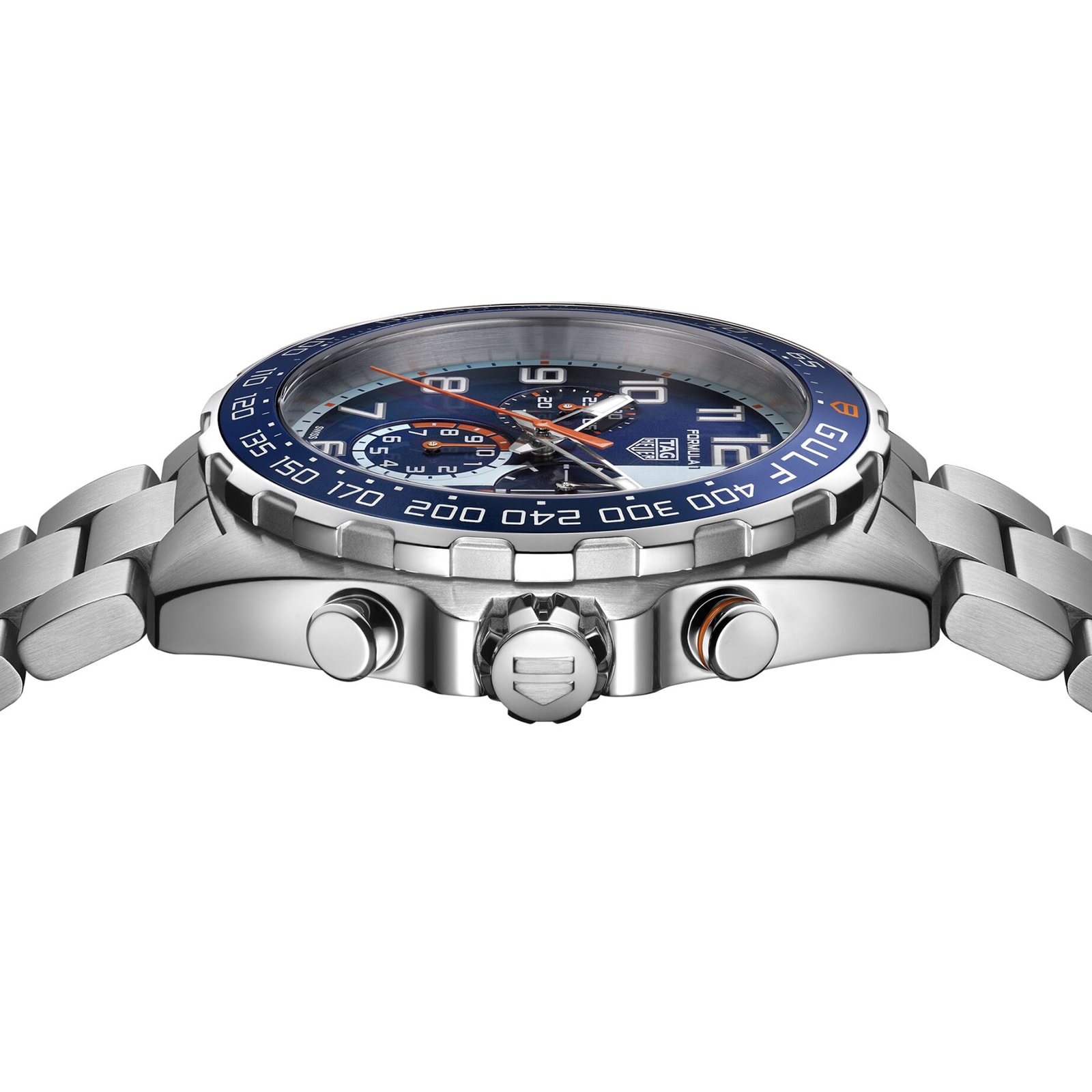 Replica TAG Heuer Formula 1 Chronograph X Gulf 43mm Mens details CAZ101AT.BA0842 2 Replica TAG Heuer Formula 1 Chronograph X Gulf 43mm Mens details CAZ101AT.BA0842