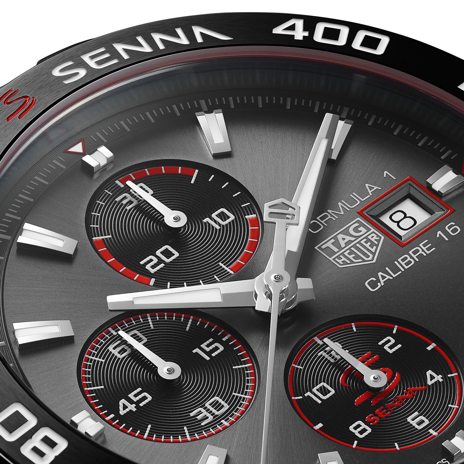 Replica TAG Heuer Formula 1 Senna Special Edition 44mm Mens details CAZ201D.BA0633