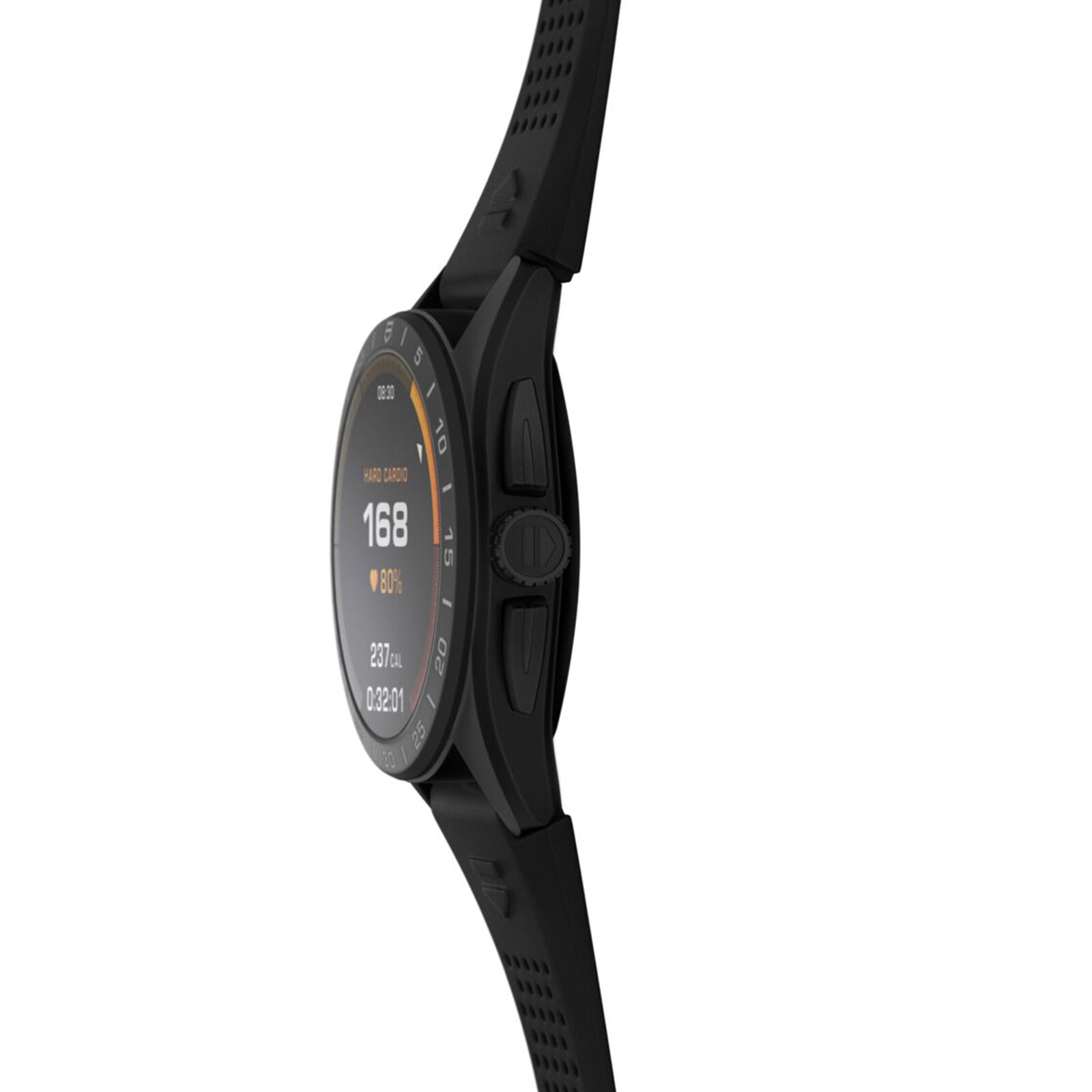 Replica TAG Heuer Connected Calibre E4 45mm - 2022 - Titanium Case - Black Rubber Strap SBR8A80.BT6261