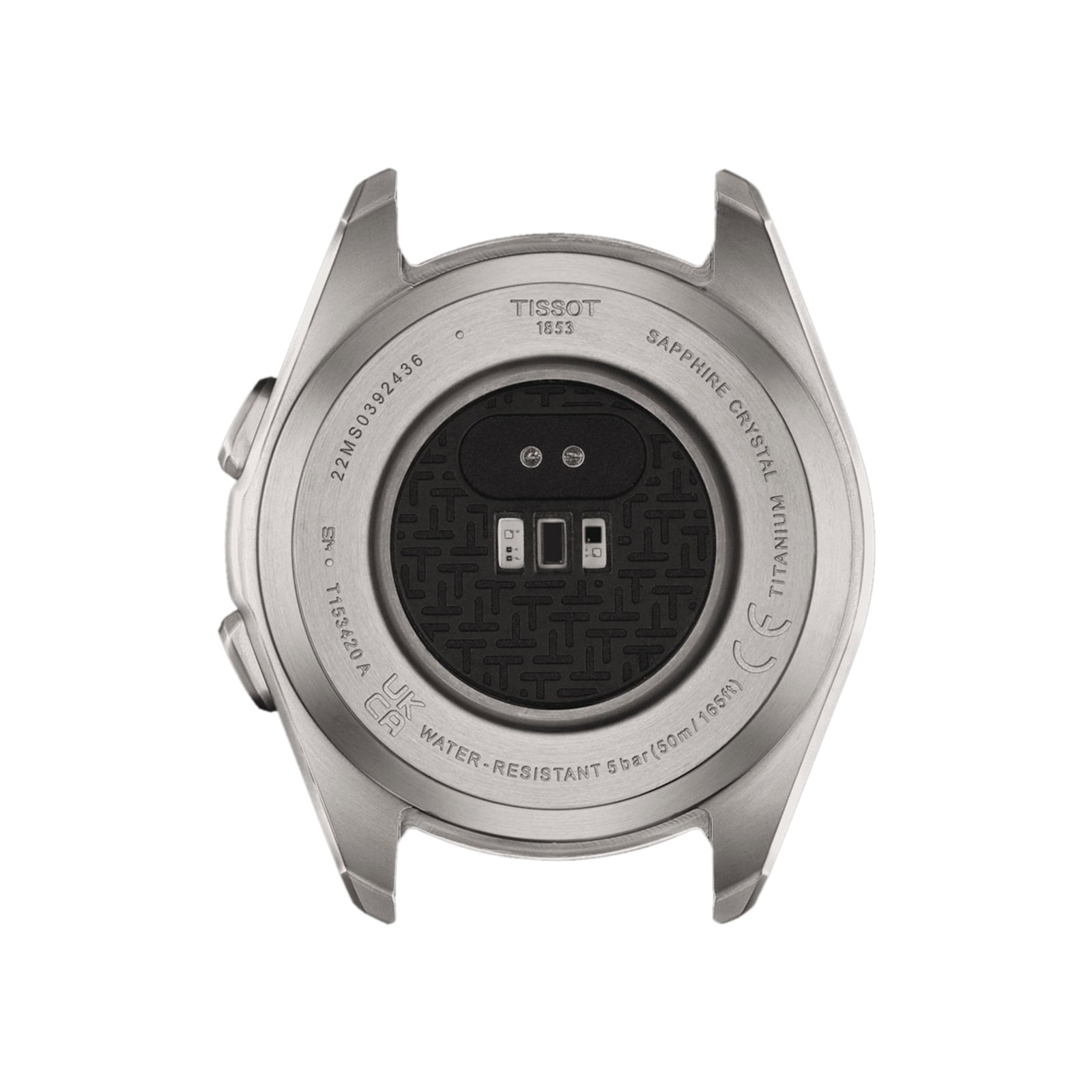 Replica Tissot T-Touch Connect Sport 44mm Unisex details Black With Blue Silicone Strap T1534204705101