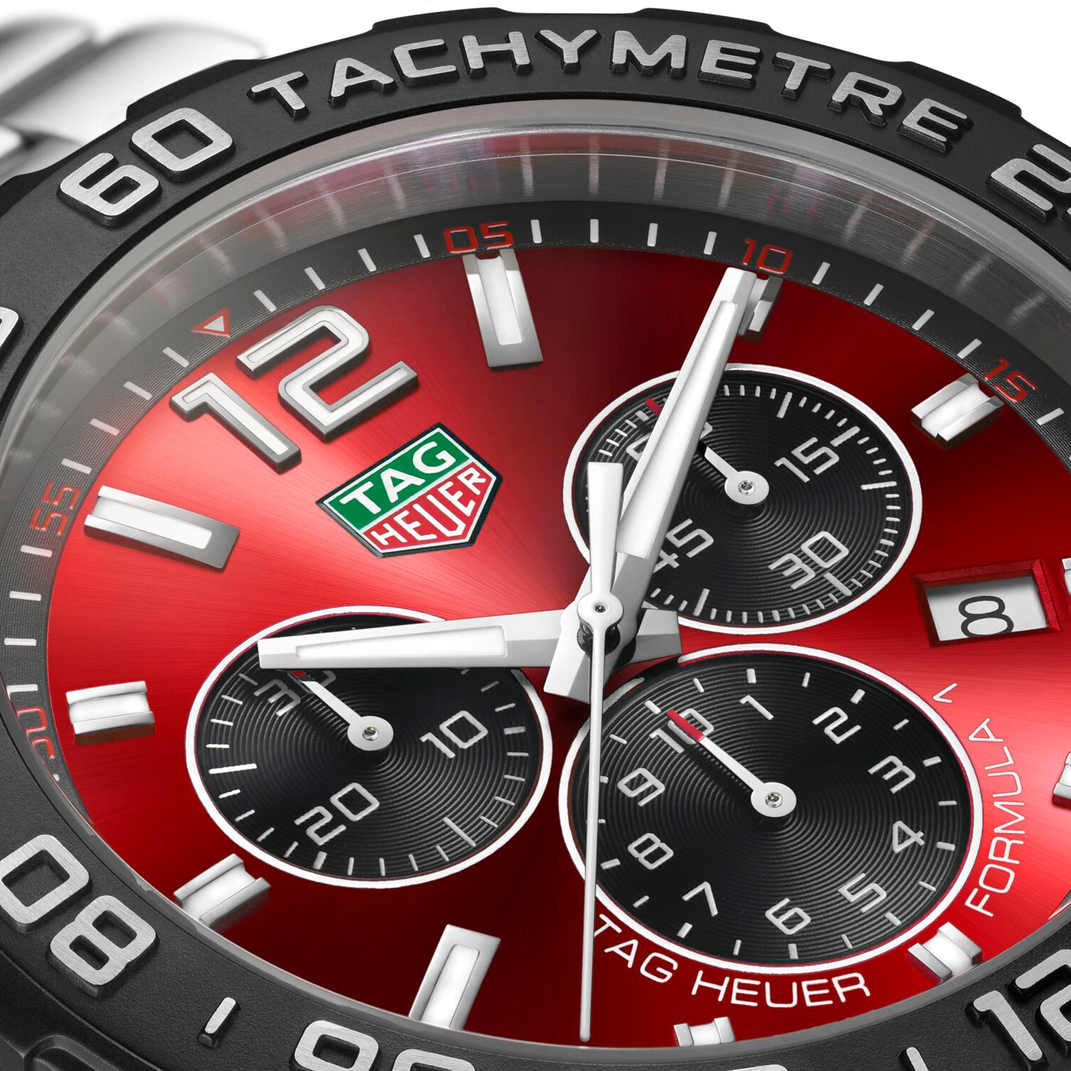 Replica TAG Heuer Formula 1 Quartz Chronograph 200M 43mm Mens details Red CAZ101AN.BA0842 2 Replica TAG Heuer Formula 1 Quartz Chronograph 200M 43mm Mens details Red CAZ101AN.BA0842