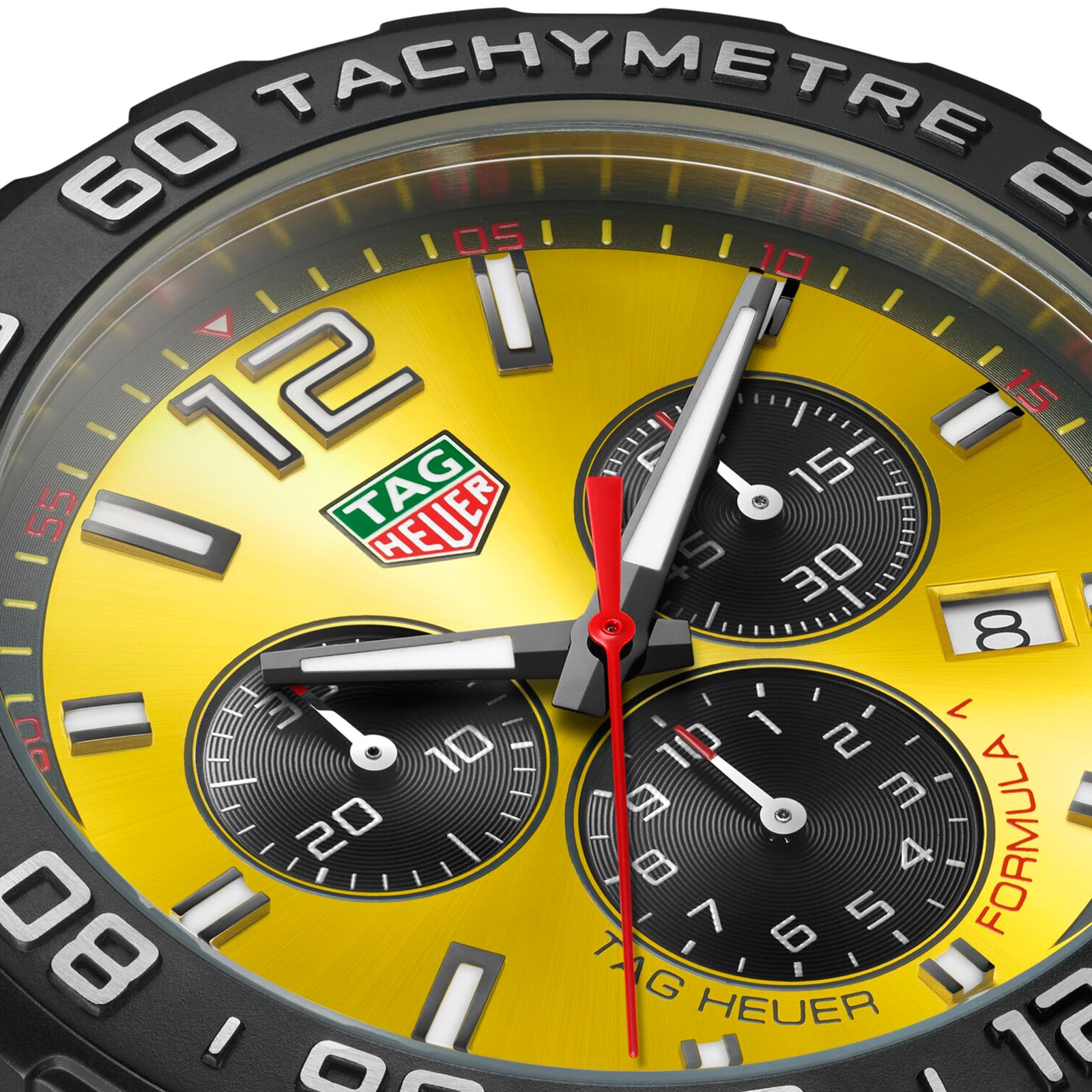 Replica TAG Heuer Formula 1 Chronograph 43mm Mens details Yellow CAZ101AM.FT8054 2 Replica TAG Heuer Formula 1 Chronograph 43mm Mens details Yellow CAZ101AM.FT8054