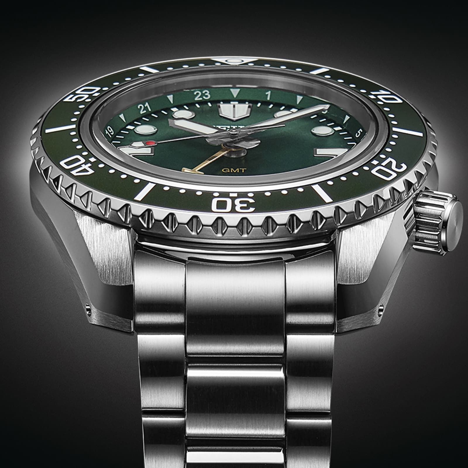 Replica Seiko Prospex Divers GMT 'Marine Green' 42mm Mens details - 1968 Modern Re-interpretation SPB381J1 2 Replica Seiko Prospex Divers GMT 'Marine Green' 42mm Mens details - 1968 Modern Re-interpretation SPB381J1