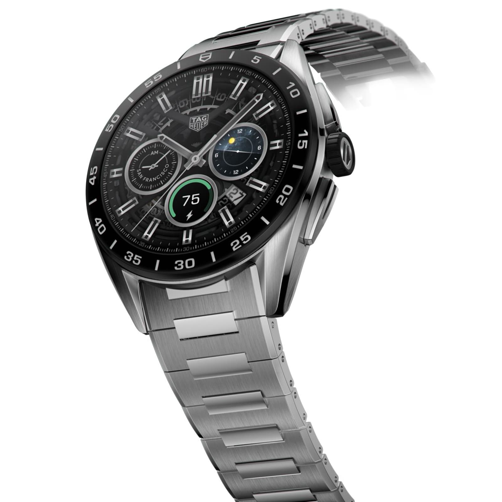 Replica TAG Heuer Connected Calibre E4 - 2022 - 45mm Steel Case - Steel Bracelet SBR8A10.BA0616 2 Replica TAG Heuer Connected Calibre E4 - 2022 - 45mm Steel Case - Steel Bracelet SBR8A10.BA0616