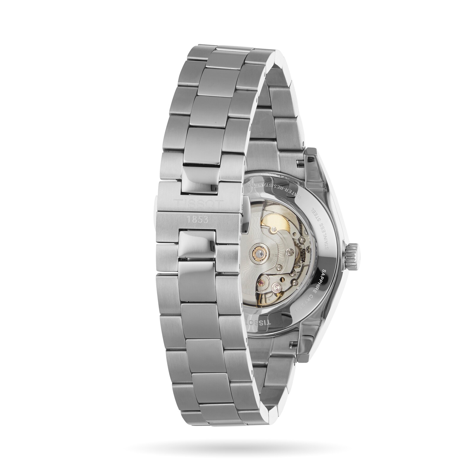 Replica Tissot Gentleman Powermatic 80 Silicium Solid 18k Gold Bezel 40mm Mens details T9274074103101