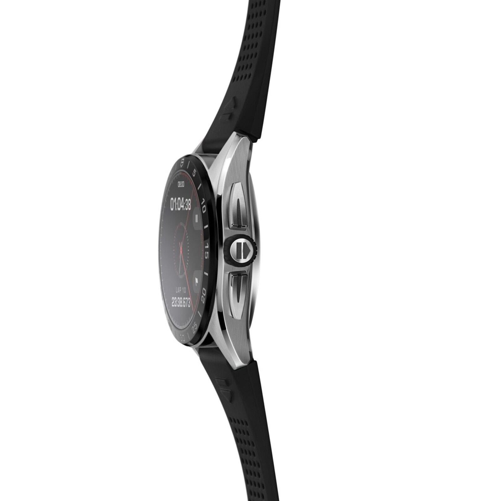 Replica TAG Heuer Connected Calibre E4 45mm - 2022 - Steel Case - Black Rubber Strap SBR8A10.BT6259 2 Replica TAG Heuer Connected Calibre E4 45mm - 2022 - Steel Case - Black Rubber Strap SBR8A10.BT6259