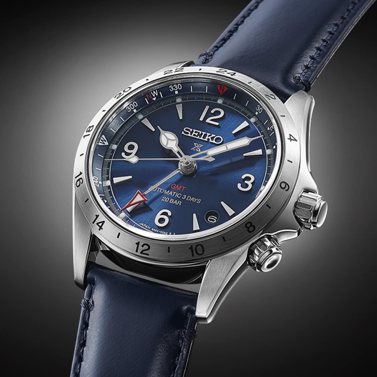 Replica Seiko Prospex Land 39.5mm Mens details Blue SPB377J1