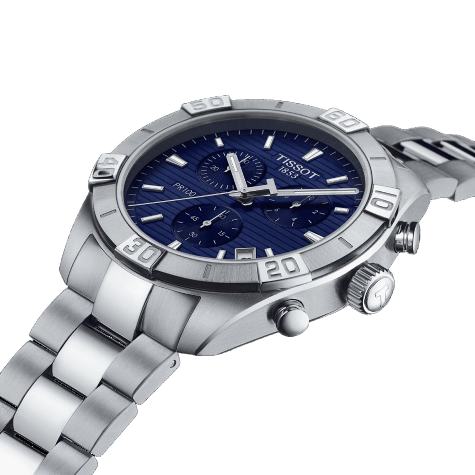 Replica Tissot PR 100 Sport Chronograph 44mm Mens details T1016171104100