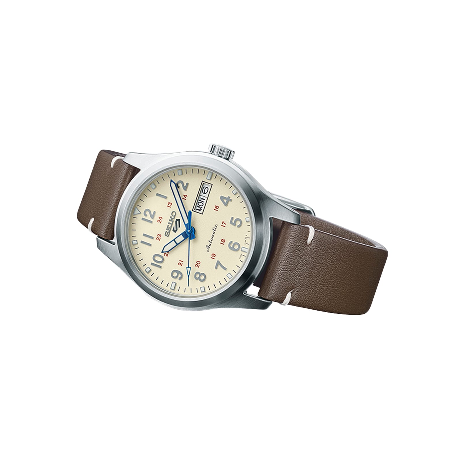 Replica Seiko 5 Sports Laurel Limited Edition 39.5mm Mens details Cream SRPK41K1 2 Replica Seiko 5 Sports Laurel Limited Edition 39.5mm Mens details Cream SRPK41K1