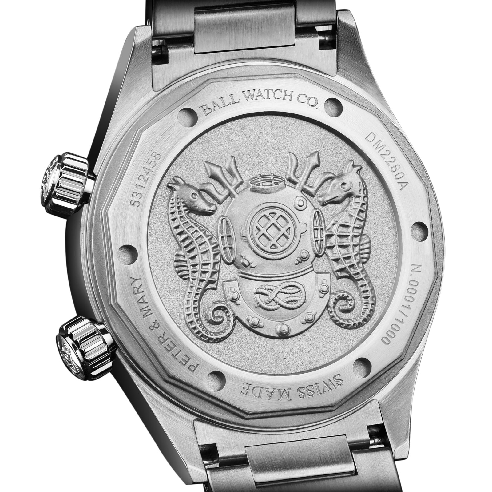 Replica BALL Engineer Master II Diver Chronometer 42mm Limited Edition Mens details Black DM2280A-S1C-BK