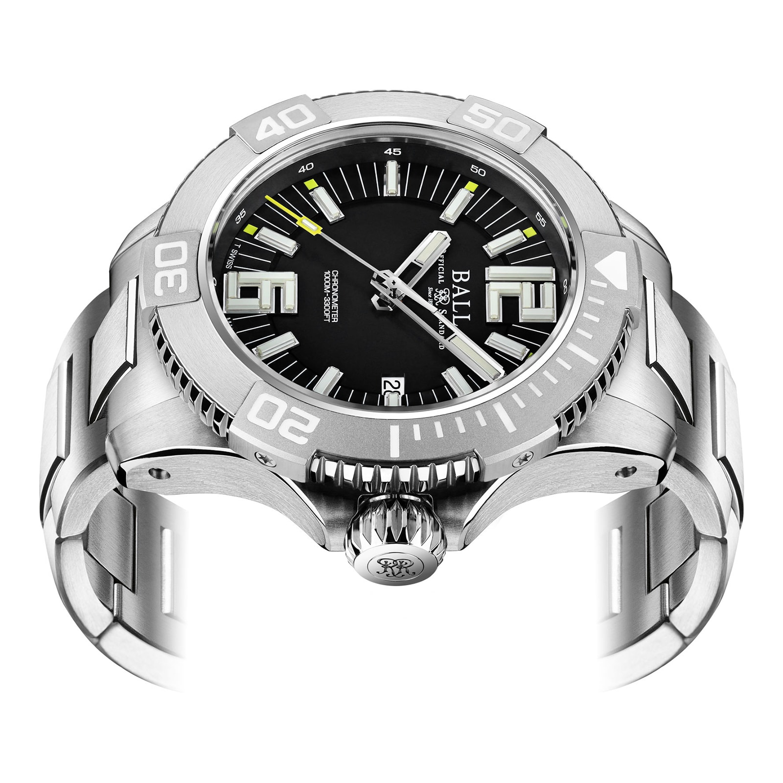 Replica BALL Engineer Hydrocarbon DeepQUEST II 42mm Mens details Black DM3002A-SC-BK