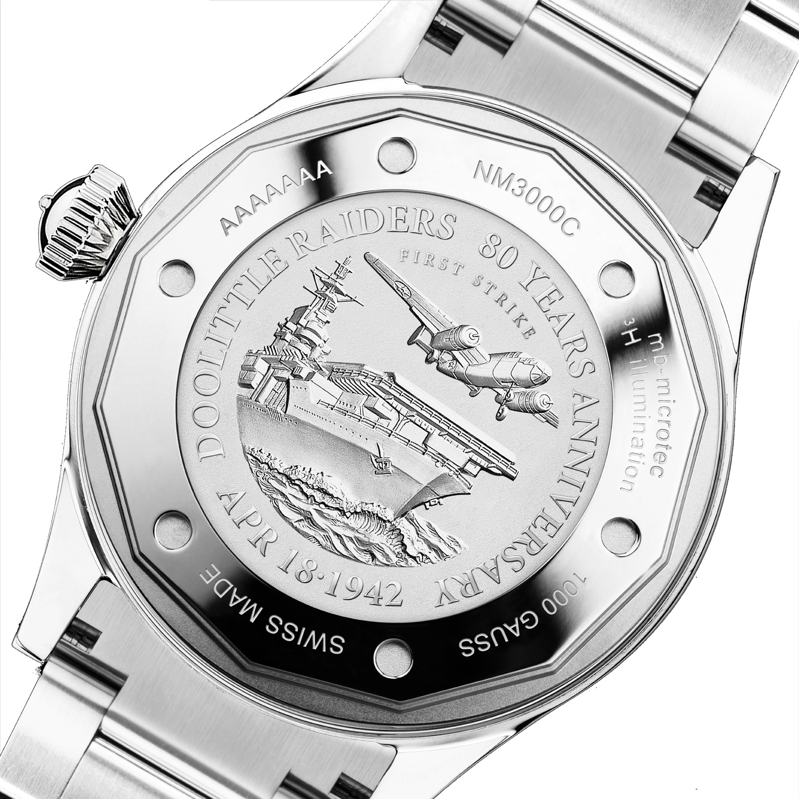 Replica BALL Engineer Master II Doolittle Raiders 40mm Mens Blue NM3000C-S1-BE 2 Replica BALL Engineer Master II Doolittle Raiders 40mm Mens Blue NM3000C-S1-BE