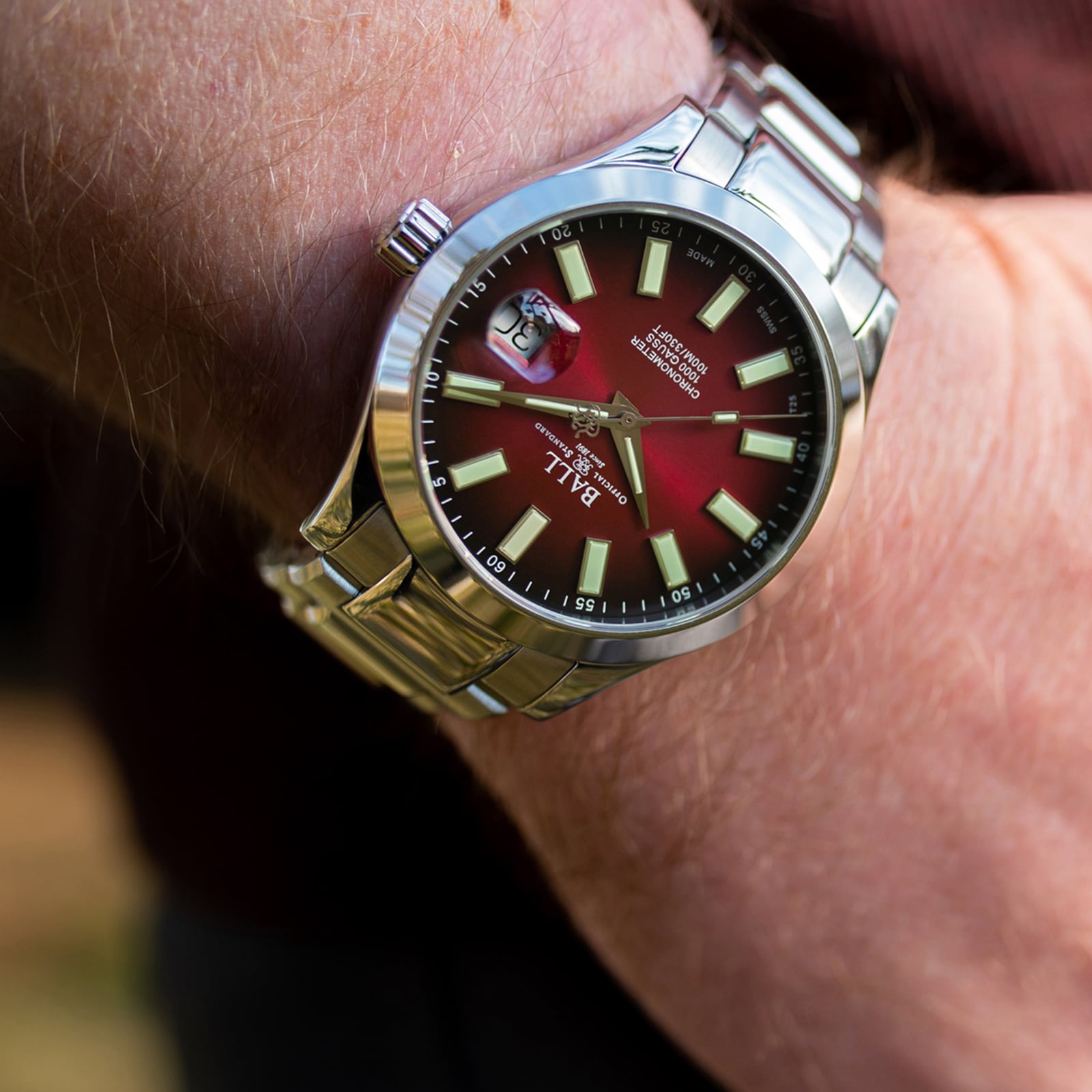 Replica BALL Engineer III Marvelight Chronometer 40mm Mens details Red NM9026C-S6CJ-RD