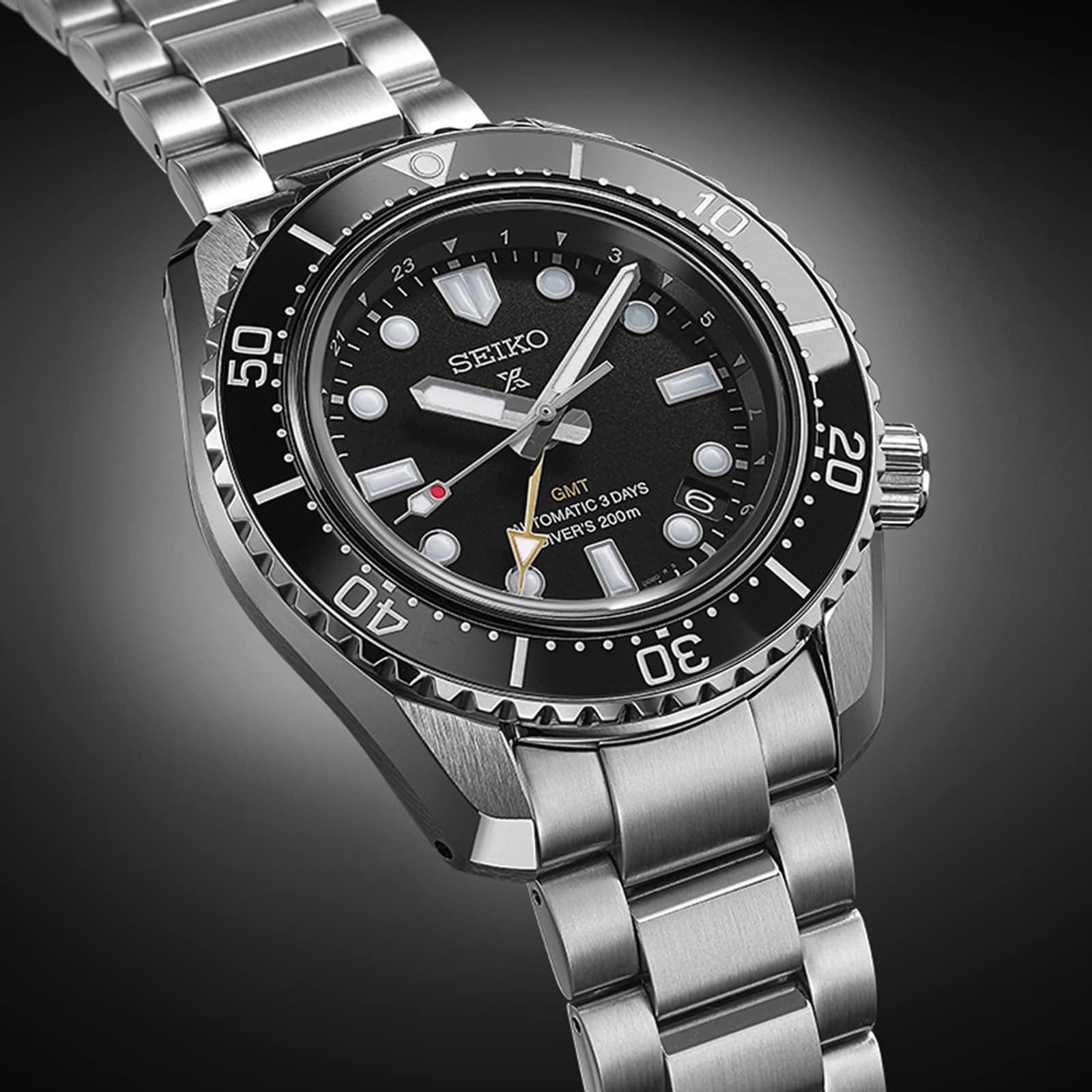 Replica Seiko Prospex Divers GMT 'Dark Depths' 42mm Mens details - 1968 Modern Re-interpretation SPB383J1