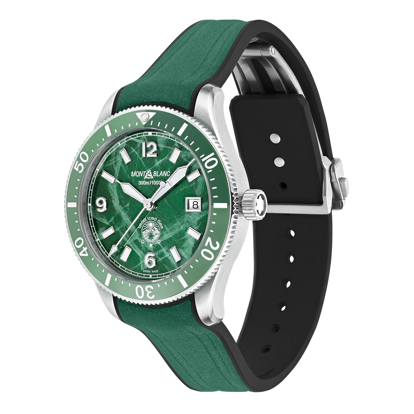 Replica Montblanc 1858 Iced Sea Automatic Date 41mm 131450 2 Replica Montblanc 1858 Iced Sea Automatic Date 41mm 131450
