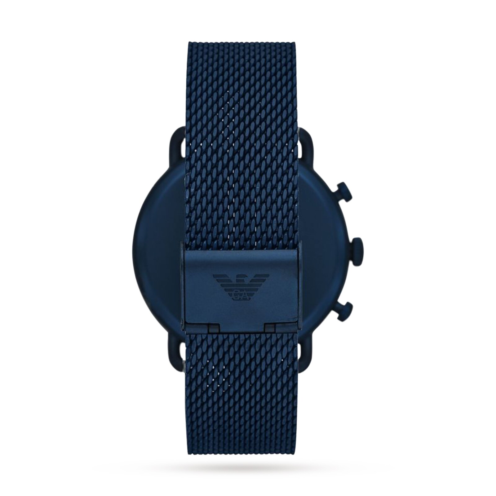 Replica Emporio Armani 43mm Mens Blue Mesh details AR11289