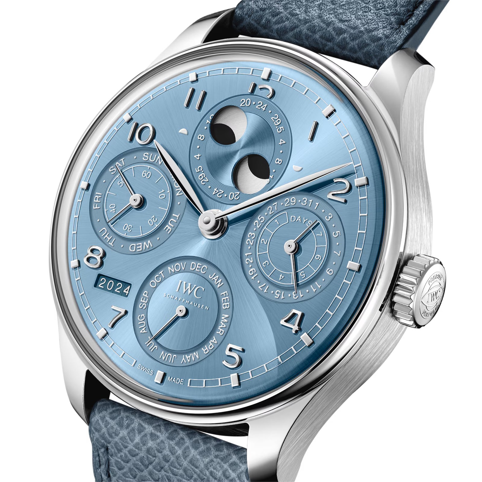 Replica IWC Portugieser Perpetual Calendar 44 Blue Horizon IW503703