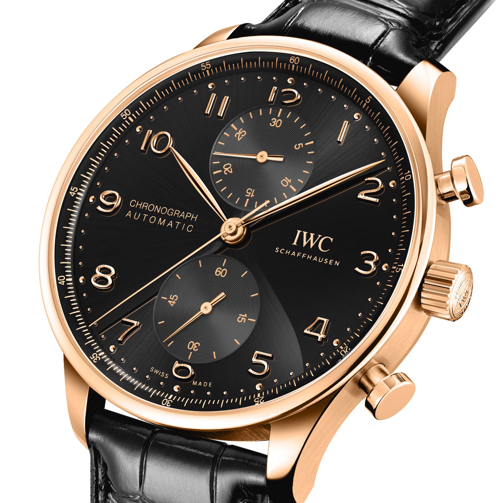 Replica IWC Portugieser Chronograph 41 Obsidian IW371625