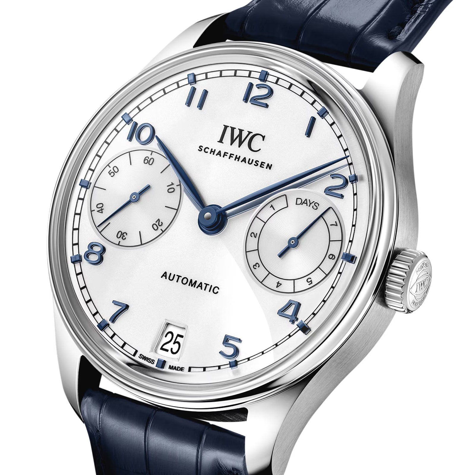 Replica IWC Portugieser Automatic 42 Silver IW501702 2 Replica IWC Portugieser Automatic 42 Silver IW501702