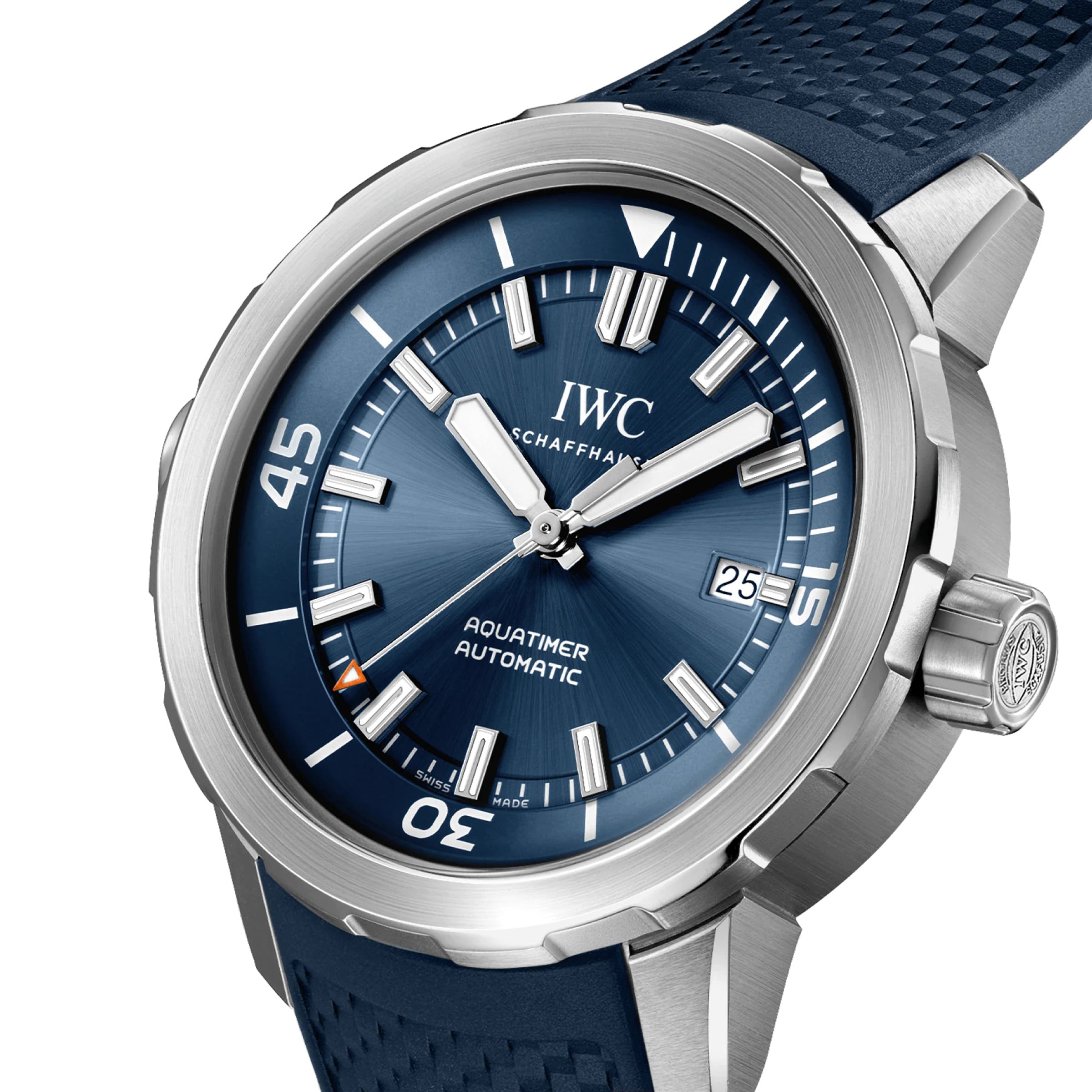 Replica IWC Aquatimer Automatic 42mm Mens details Blue IW328801