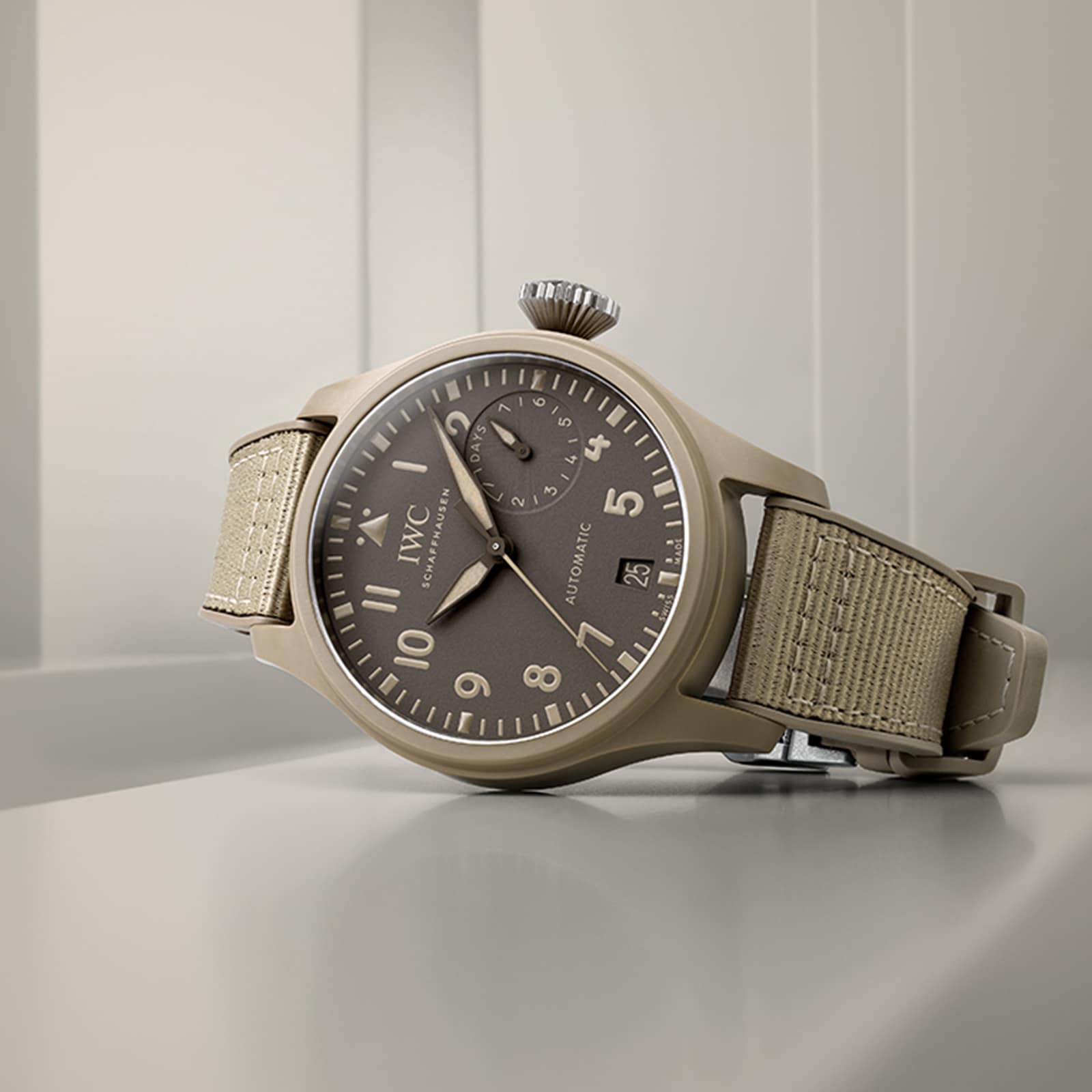 Replica IWC Big Pilot's details Top Gun Edition "Mojave Desert" IW506003 2 Replica IWC Big Pilot's details Top Gun Edition "Mojave Desert" IW506003