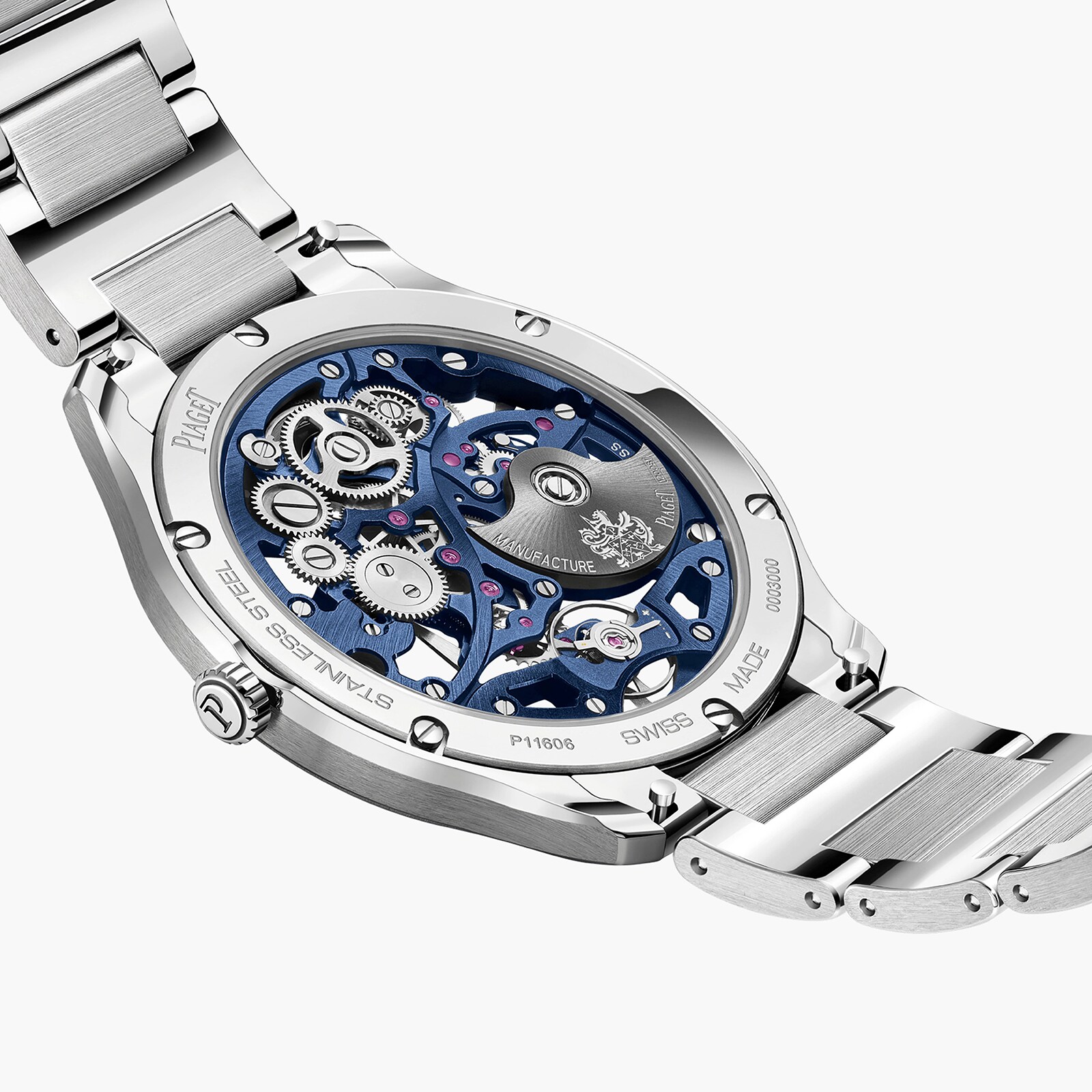 Replica Piaget Polo Skeleton 42mm Mens details G0A45004