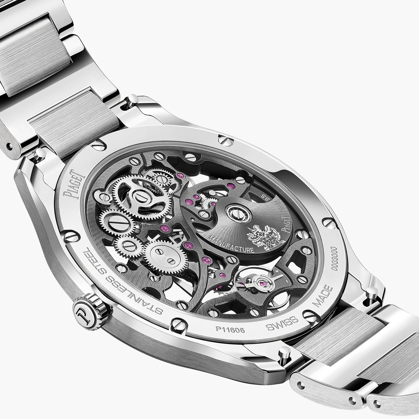Replica Piaget Polo Skeleton 42mm Mens details G0A45001