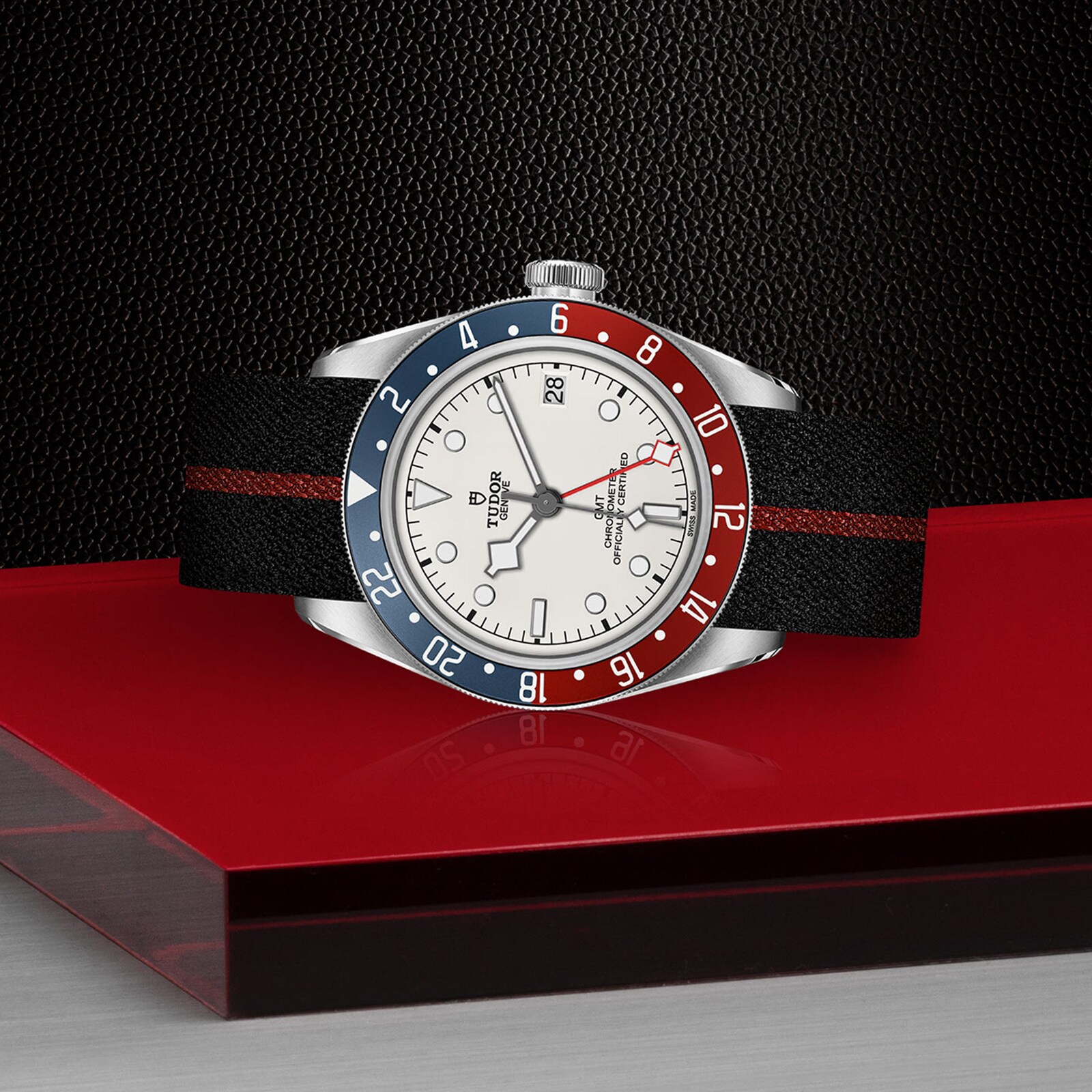 Replica Tudor Black Bay GMT Manufacture Calibre MT5652 (COSC) 41mm Steel Case Fabric Strap M79830RB-0012 2 Replica Tudor Black Bay GMT Manufacture Calibre MT5652 (COSC) 41mm Steel Case Fabric Strap M79830RB-0012