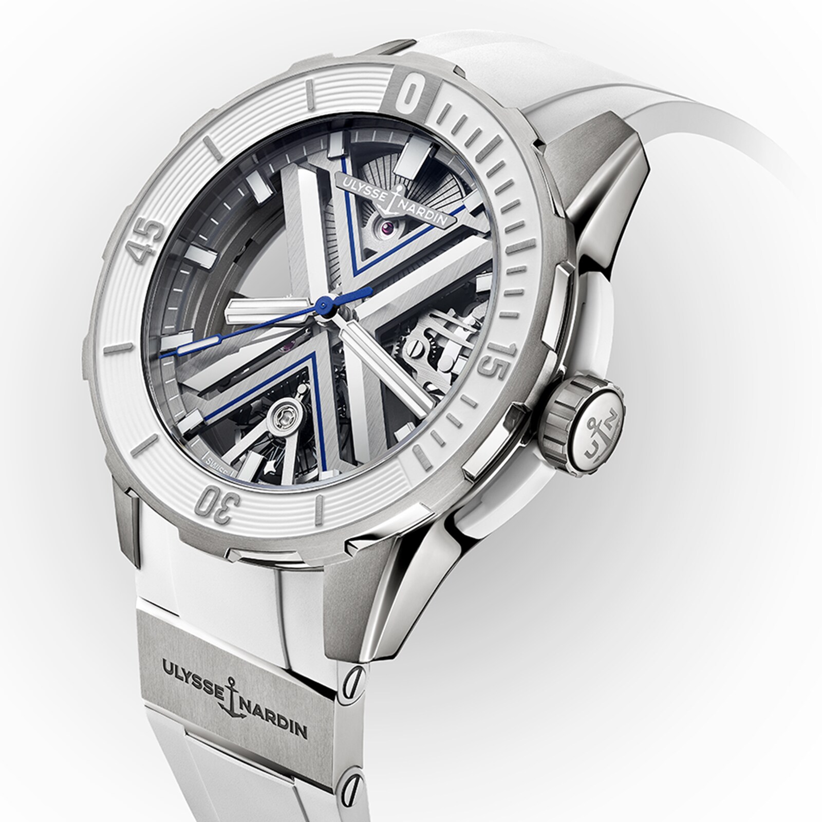 Replica Ulysse Nardin Diver X Skeleton 44mm Titanium Case And Bezel 3723-170-1A/3A 2 Replica Ulysse Nardin Diver X Skeleton 44mm Titanium Case And Bezel 3723-170-1A/3A