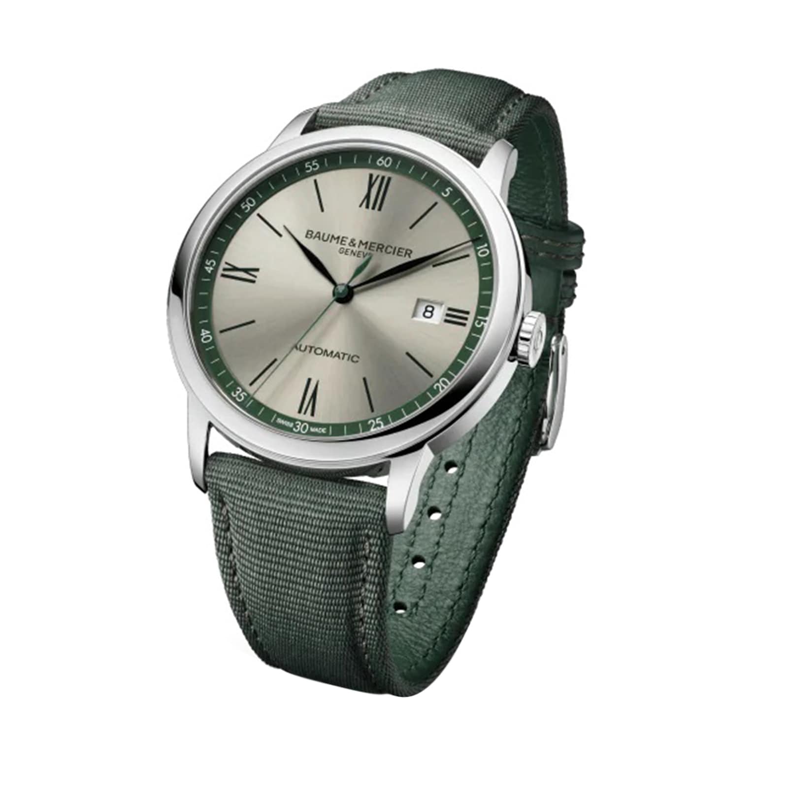 Replica Baume & Mercier Classima 42mm Mens details Green M0A10696
